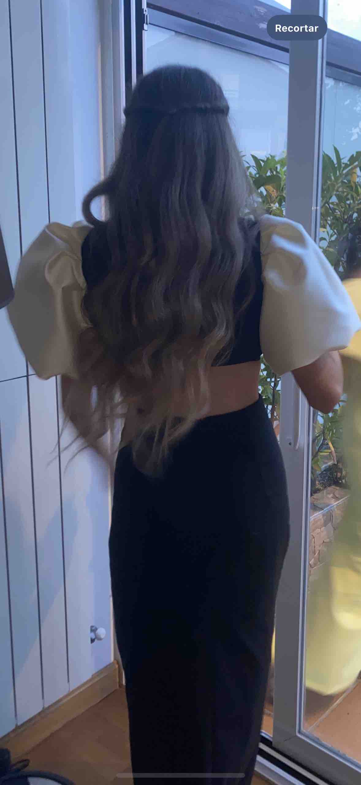 Vestido Negro Mangas perla Kaoa — foto 6 de 6