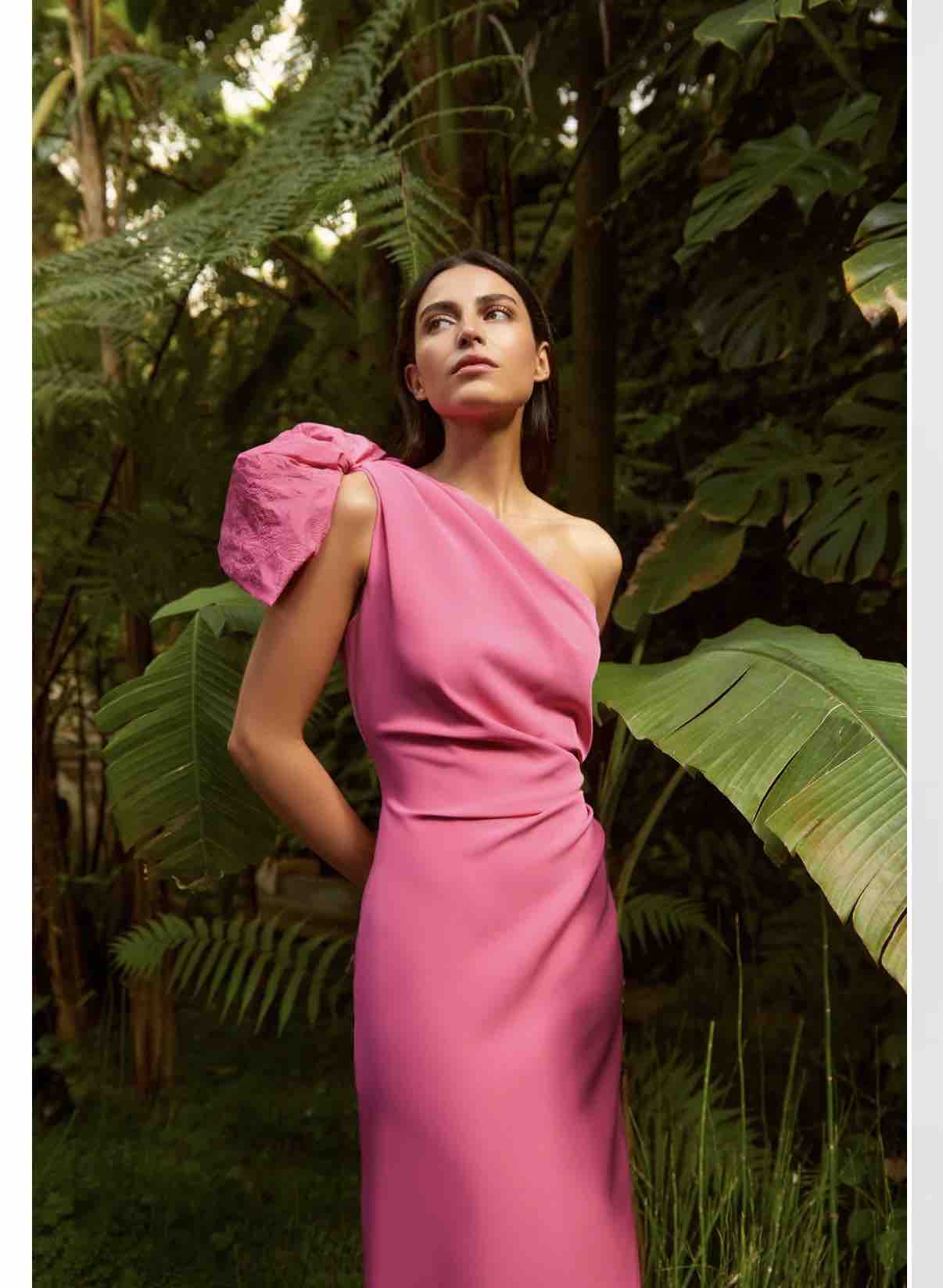 Vestido invitada rosa REDONDO BRAND — foto 1 de 4