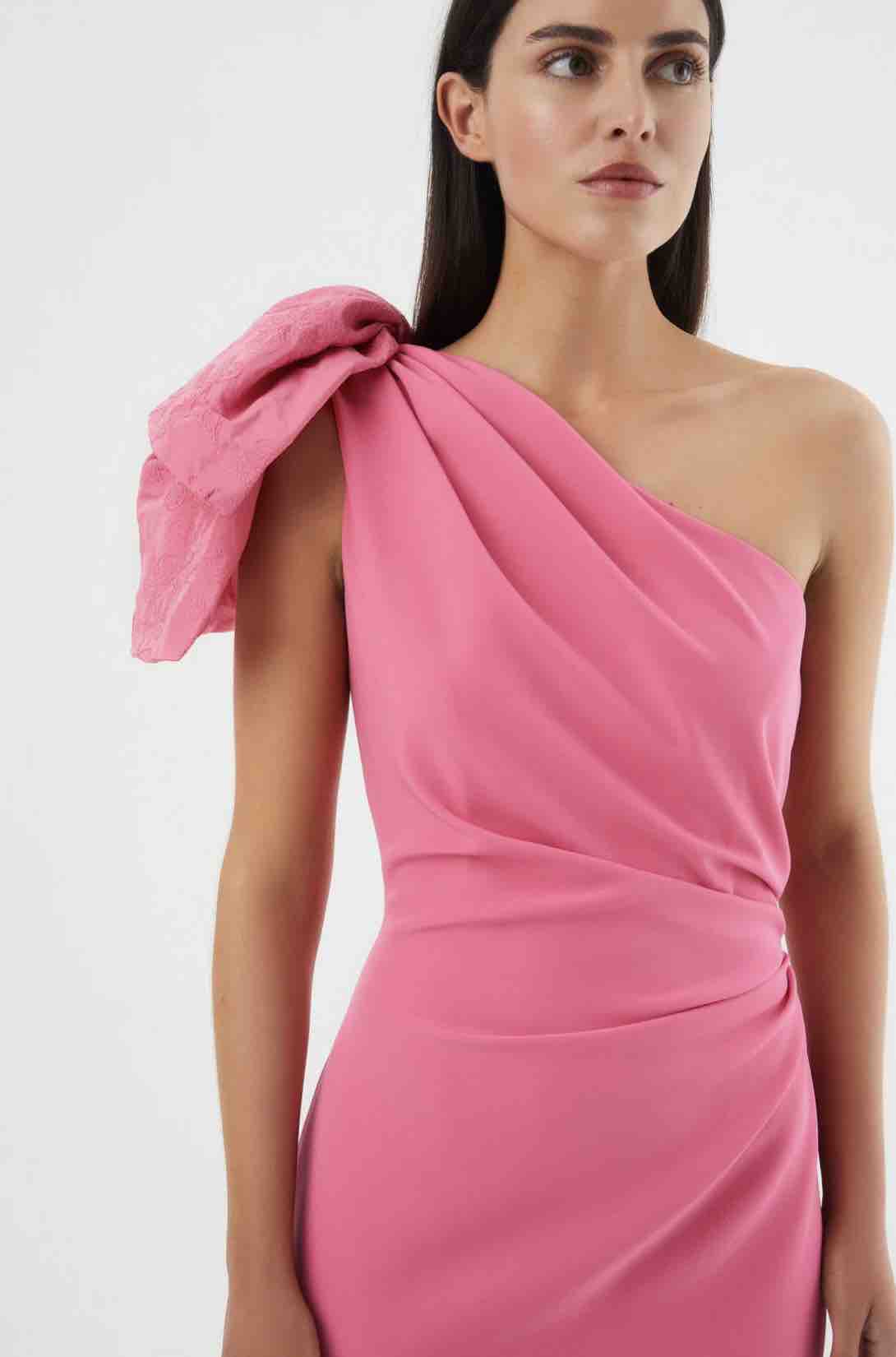 Vestido invitada rosa REDONDO BRAND — foto 2 de 4