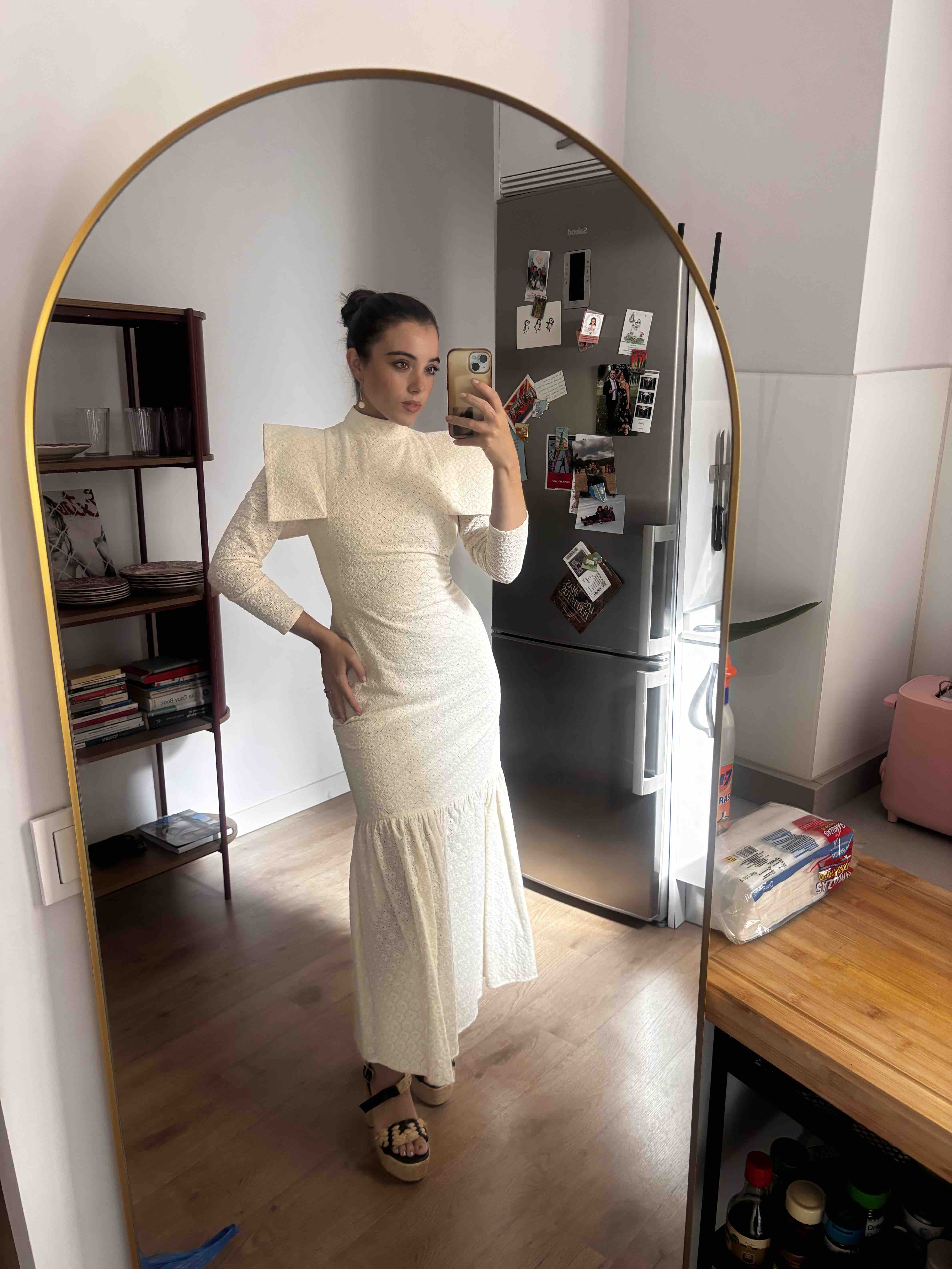 Vestido blanco IQ COLLECTION The IQ Collection — foto 3 de 6