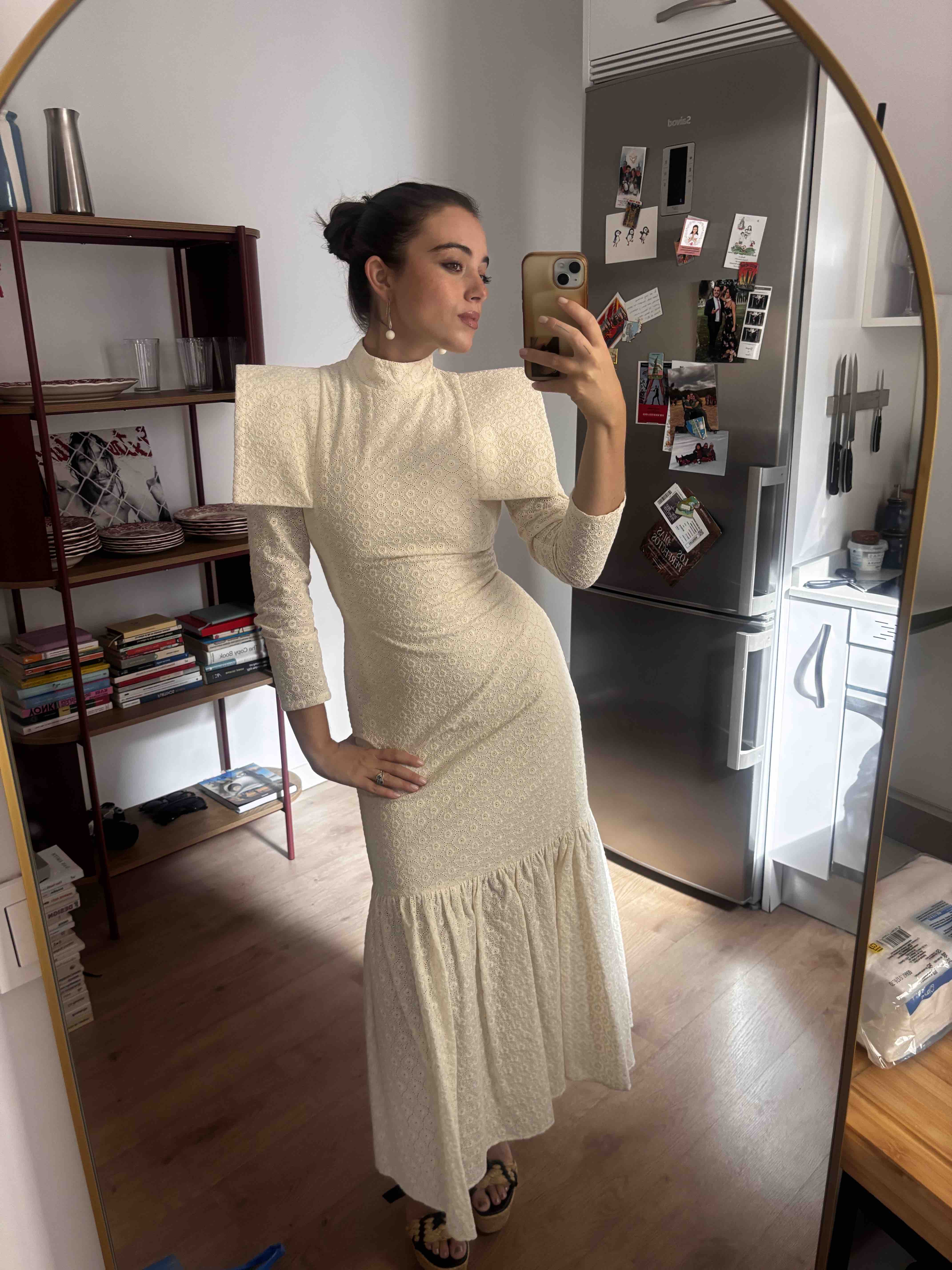 Vestido blanco IQ COLLECTION The IQ Collection — foto 5 de 6