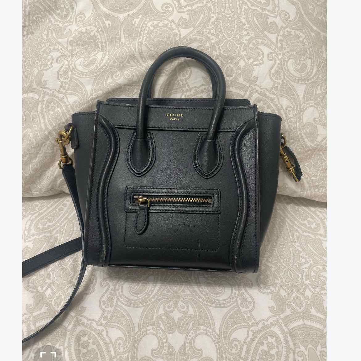 Bolso negro Céline luggage — foto 1 de 4