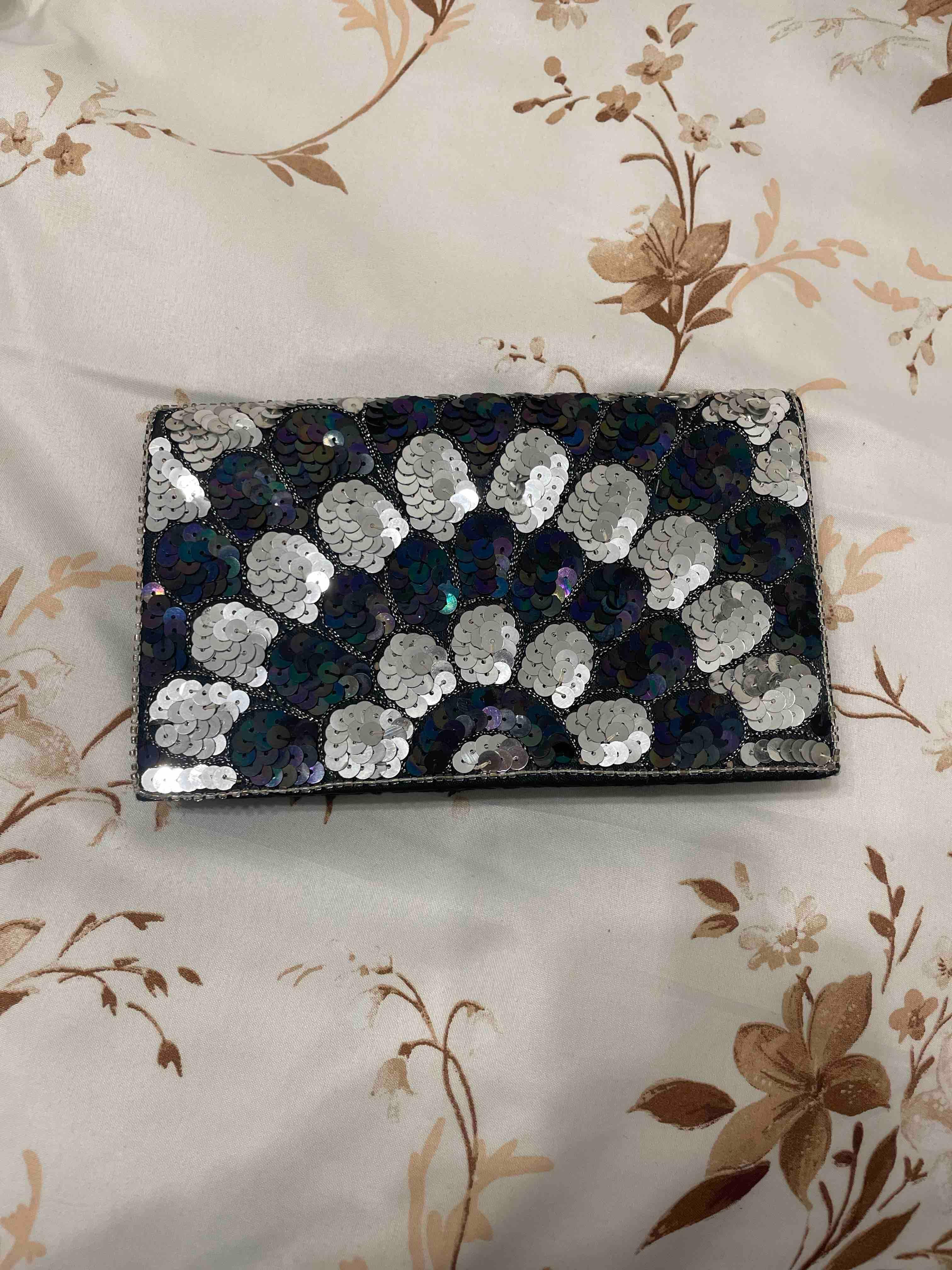 Bolso negro con lentejuelas Kane-n — foto 2 de 5