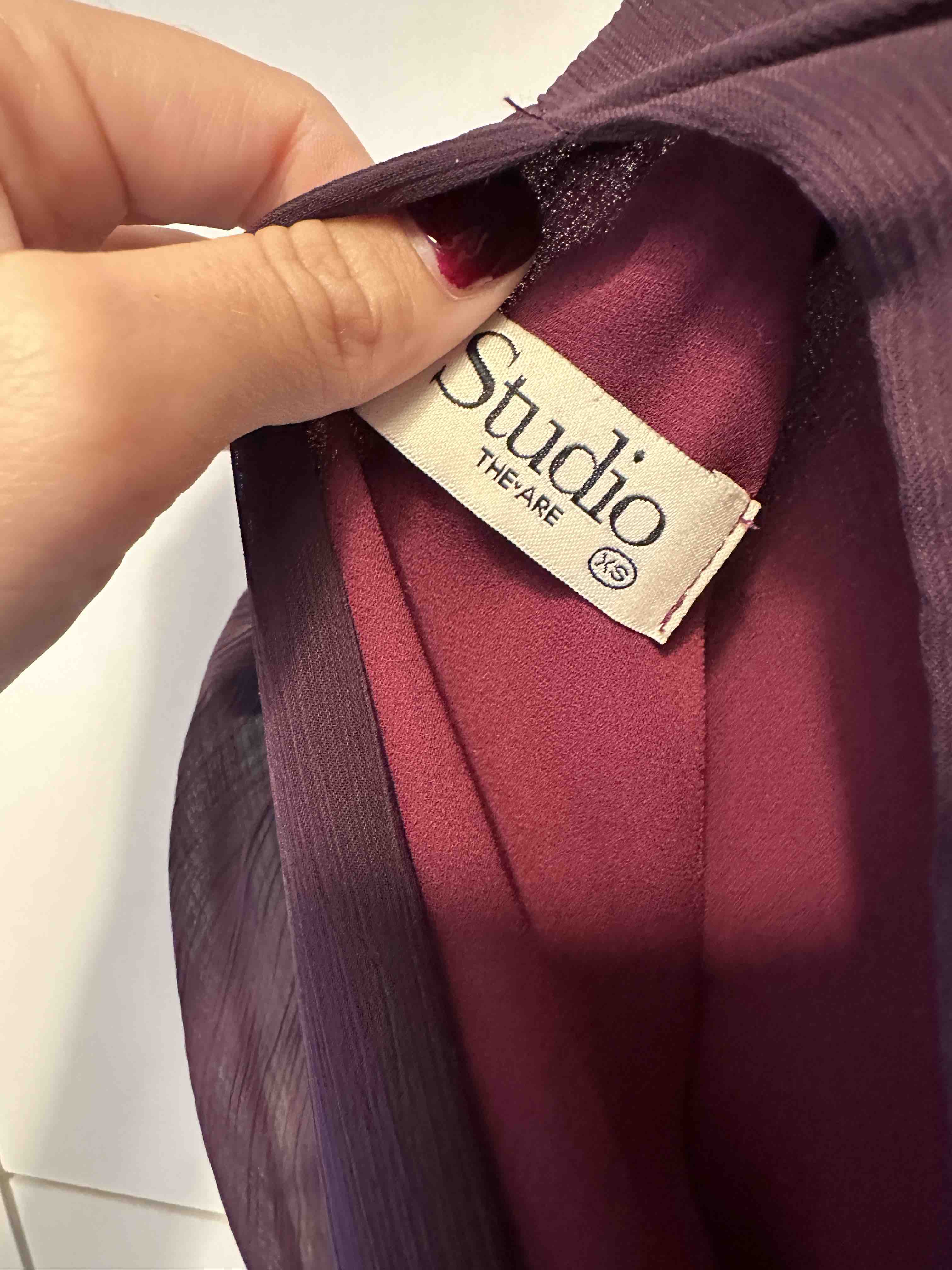 Vestido invitada morado The Are — foto 6 de 6