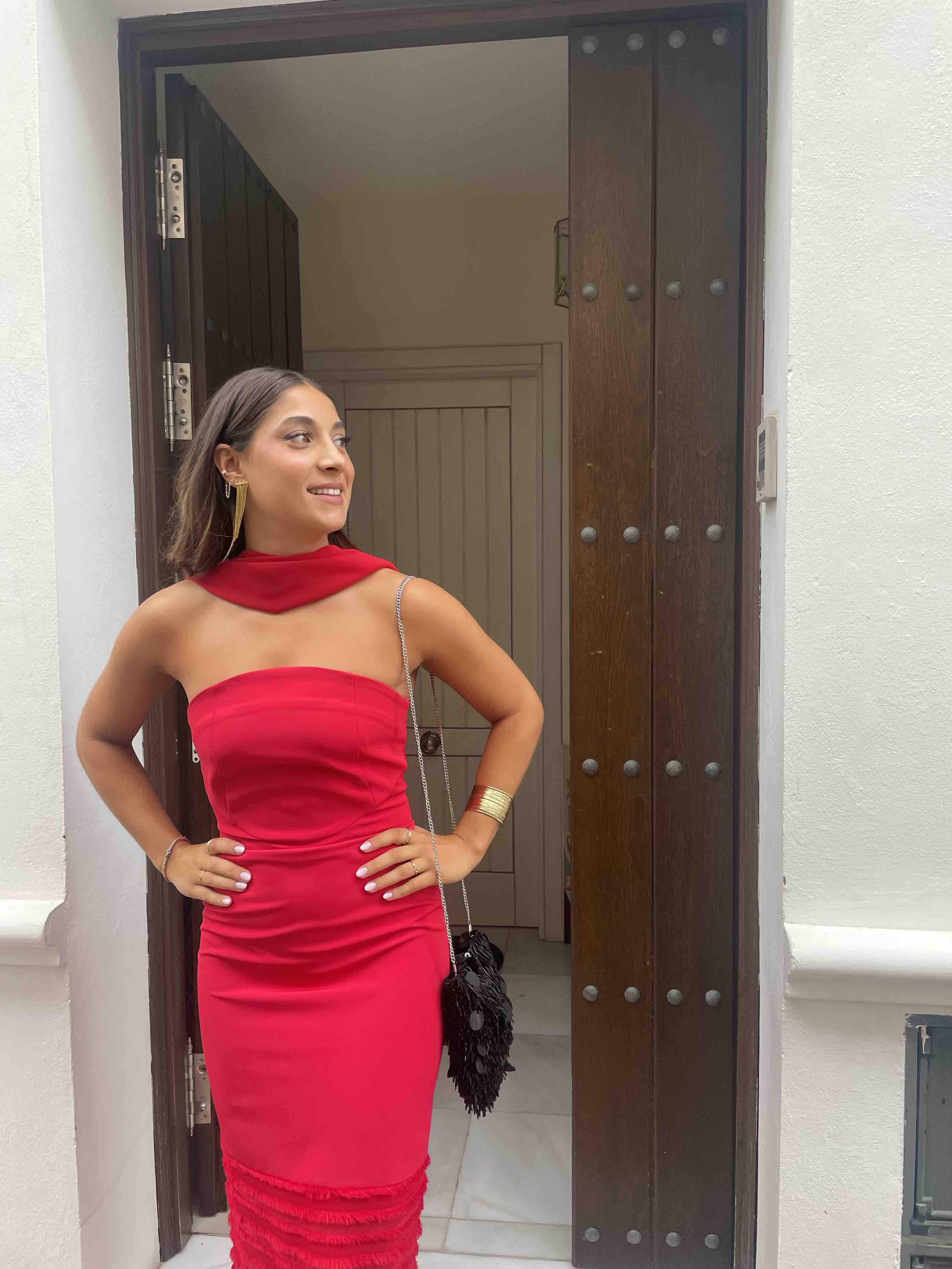 Vestido invitada cardie — foto 3 de 3