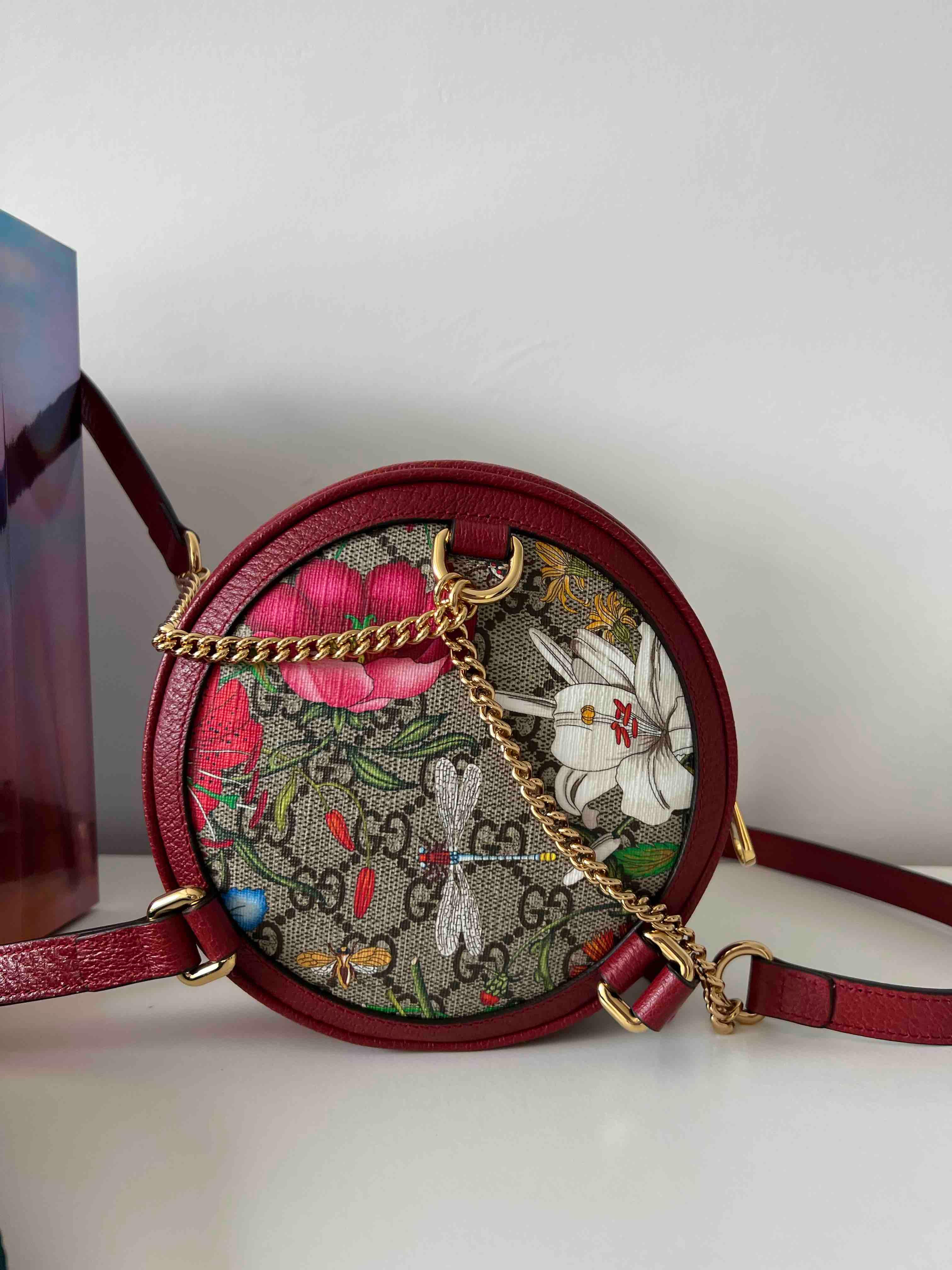 Mochila bolso hombro Gucci Ophidia Flora — foto 3 de 6