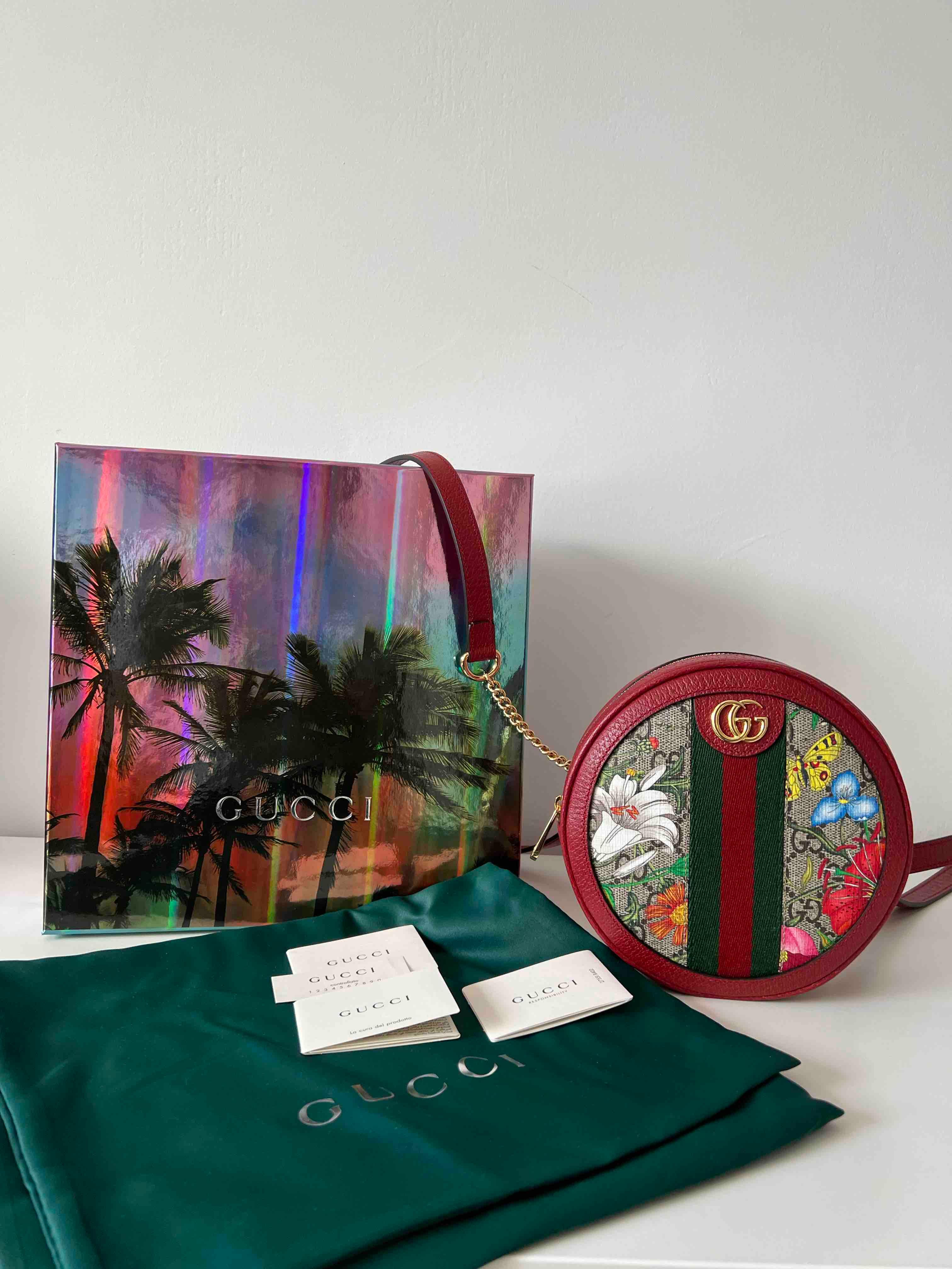 Mochila bolso hombro Gucci Ophidia Flora — foto 2 de 6