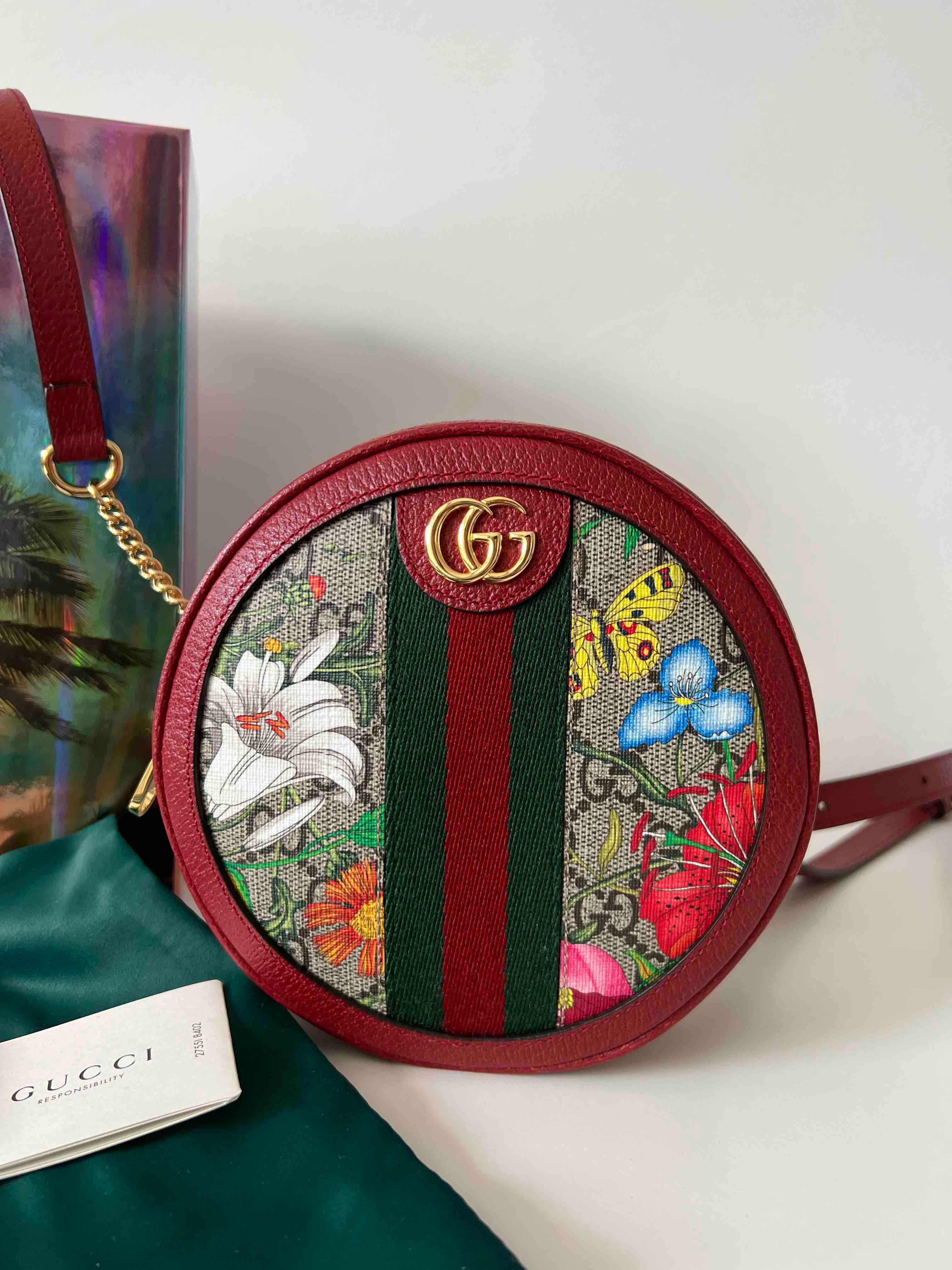 Mochila bolso hombro Gucci Ophidia Flora — foto 1 de 6