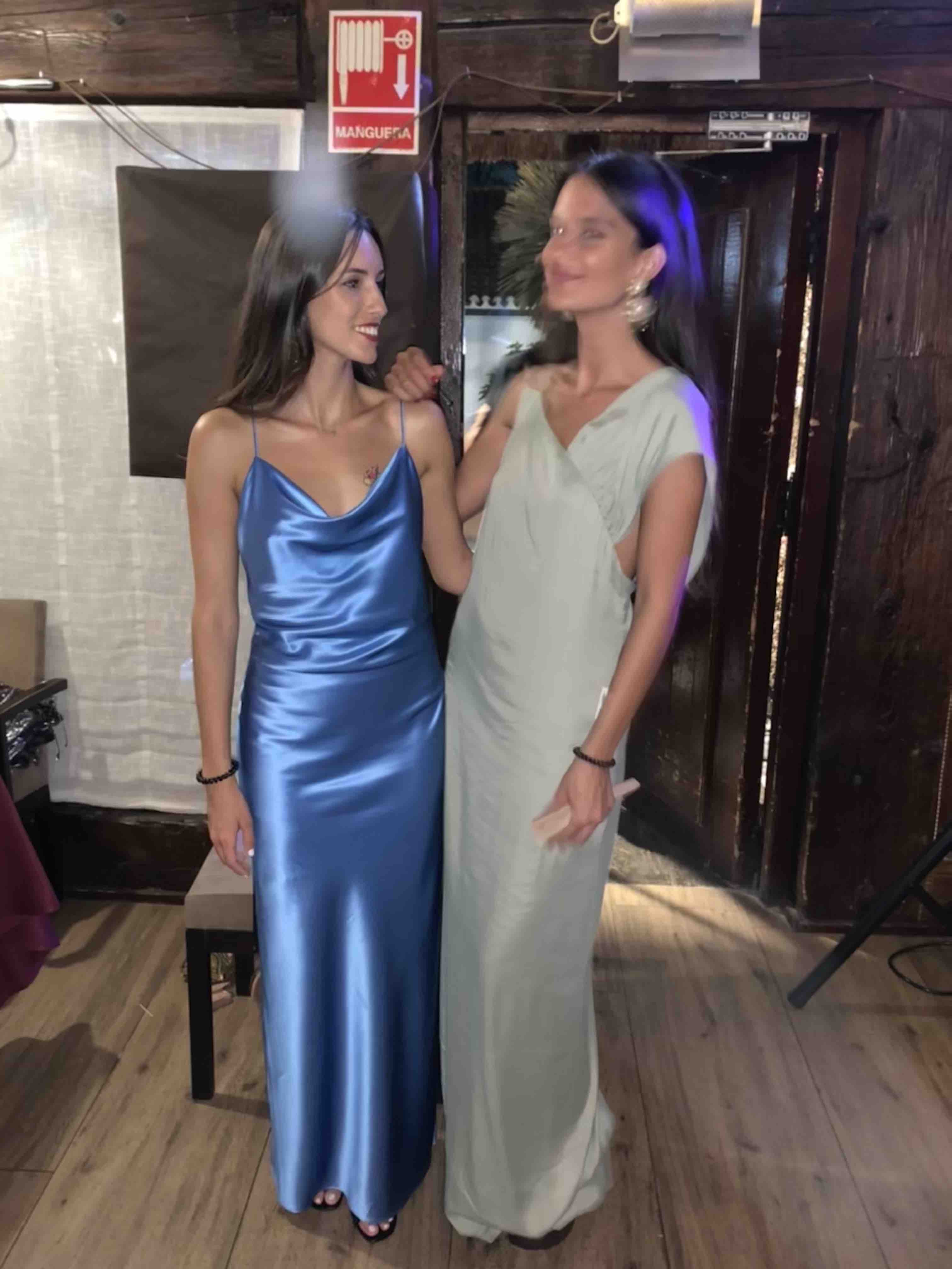 Vestido verde agua asimétrico Hoss Intropia — foto 1 de 5