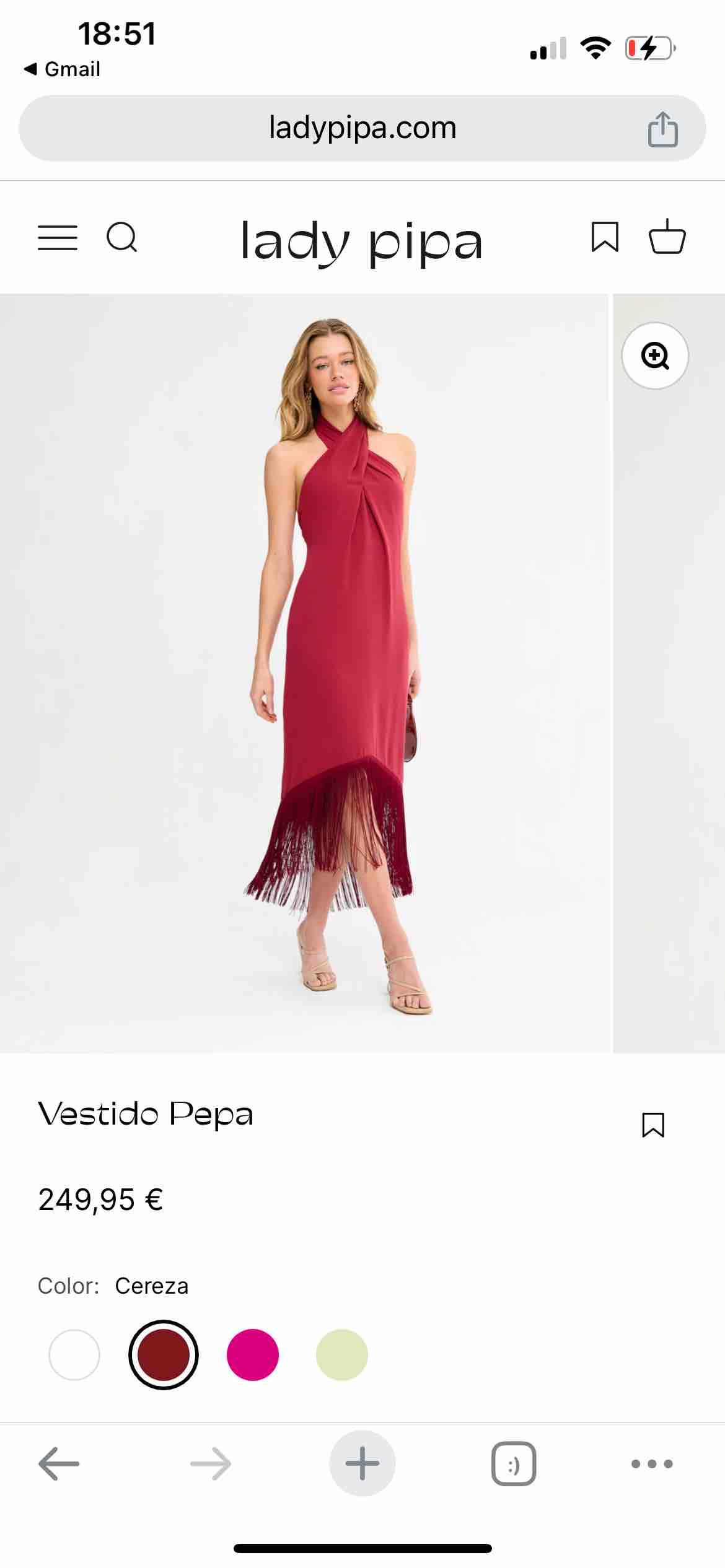 Vestido Invitada Lady pipa — foto 6 de 6