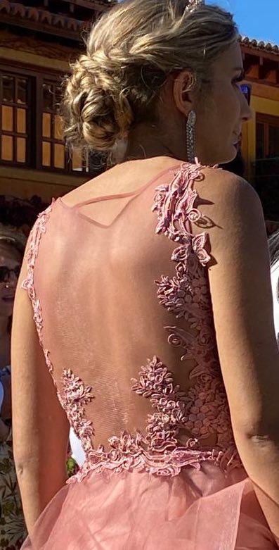 vestido boda o gala marfil barcelona — foto 4 de 5