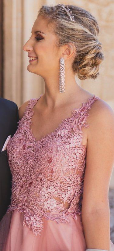 vestido boda o gala marfil barcelona — foto 5 de 5