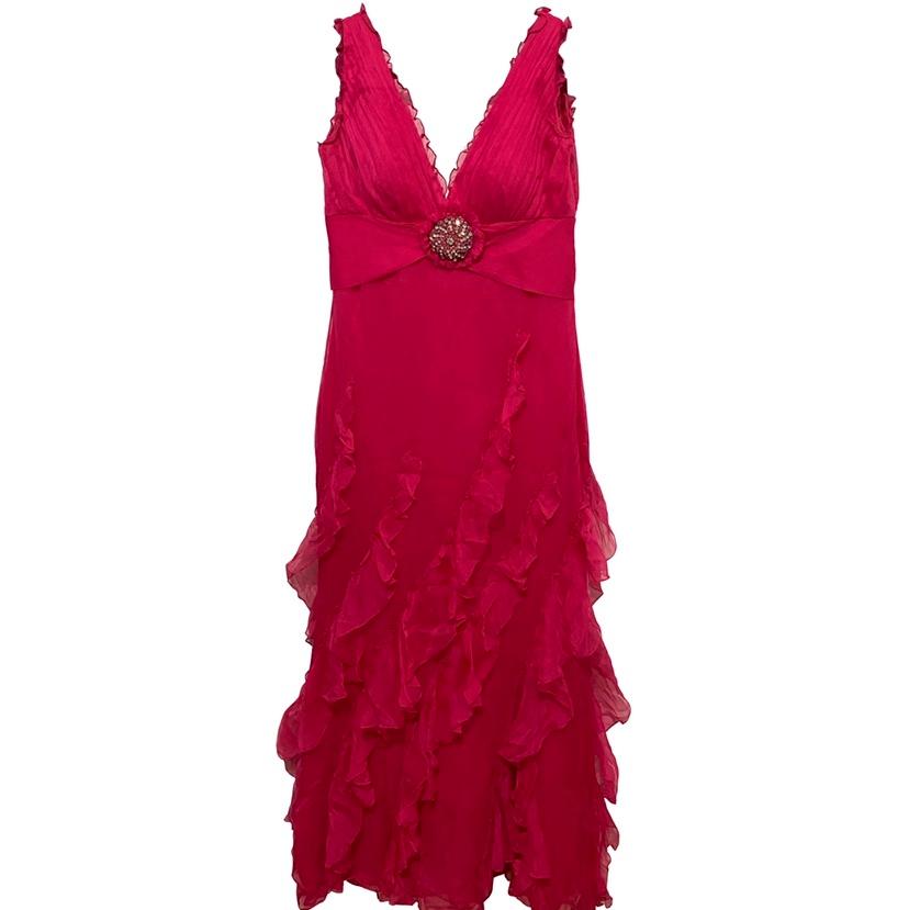 Vestido largo de fiesta Pronovias — foto 1 de 4