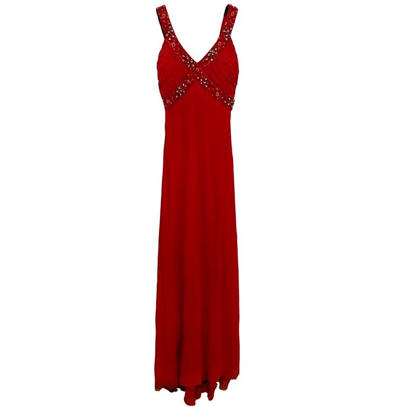 Vestido largo de fiesta Pronovias — foto 1 de 4