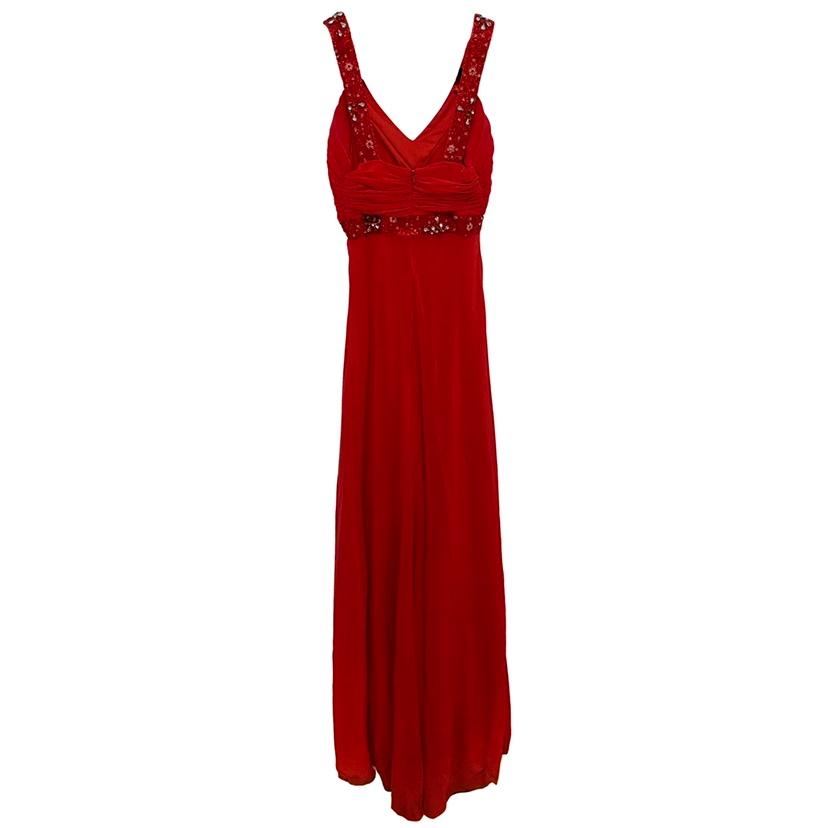 Vestido largo de fiesta Pronovias — foto 4 de 4