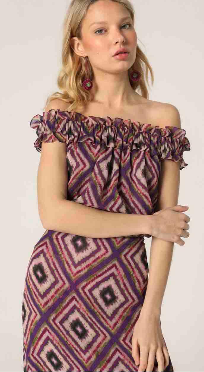 Vestido Noon Estampado — foto 4 de 6