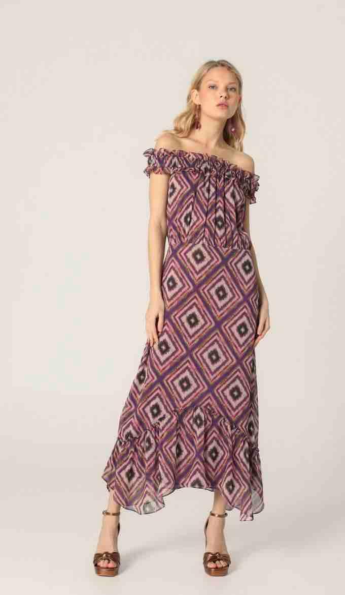 Vestido Noon Estampado — foto 1 de 6