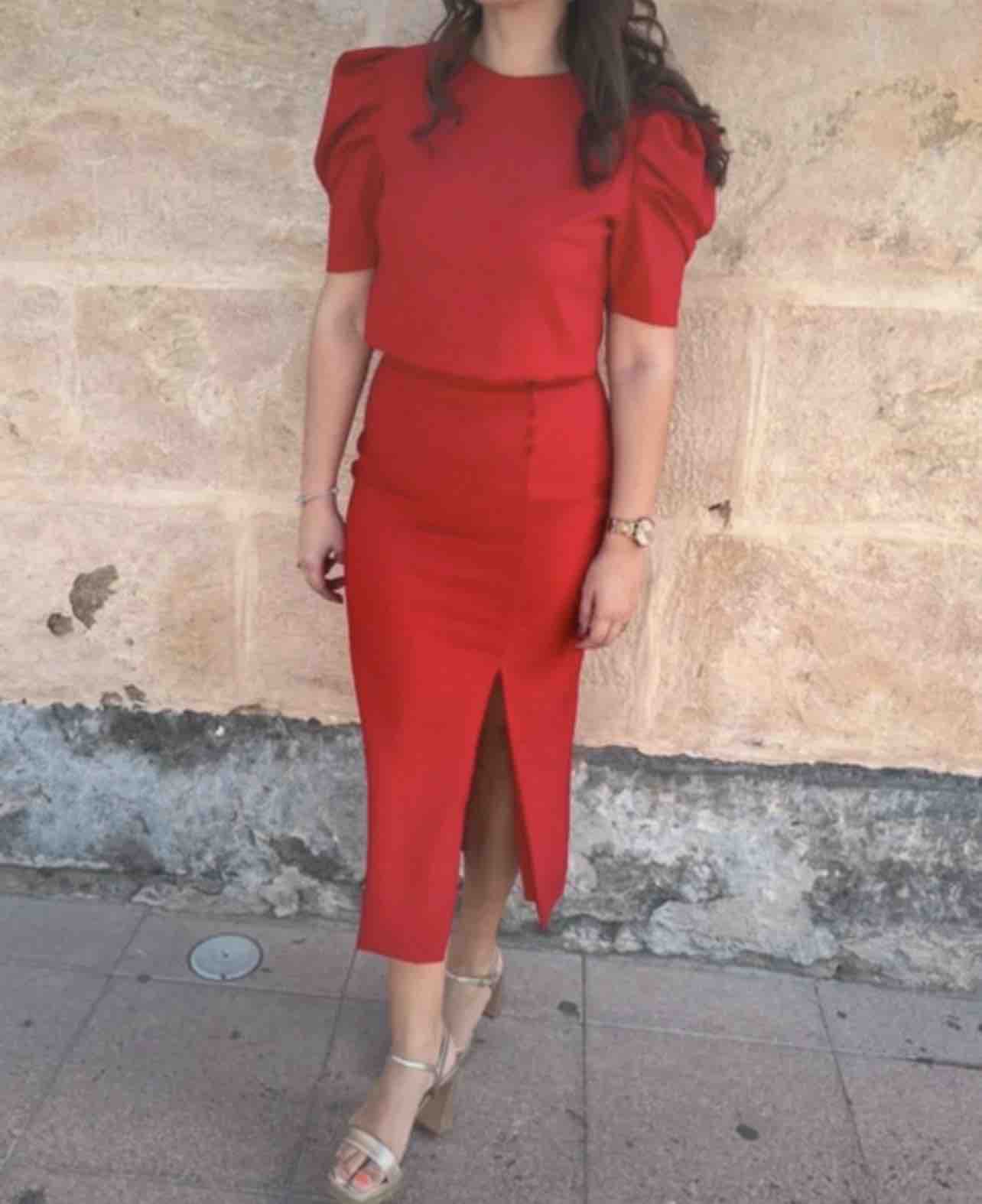 Conjunto dos piezas Cardie Pía Rojo — foto 2 de 4
