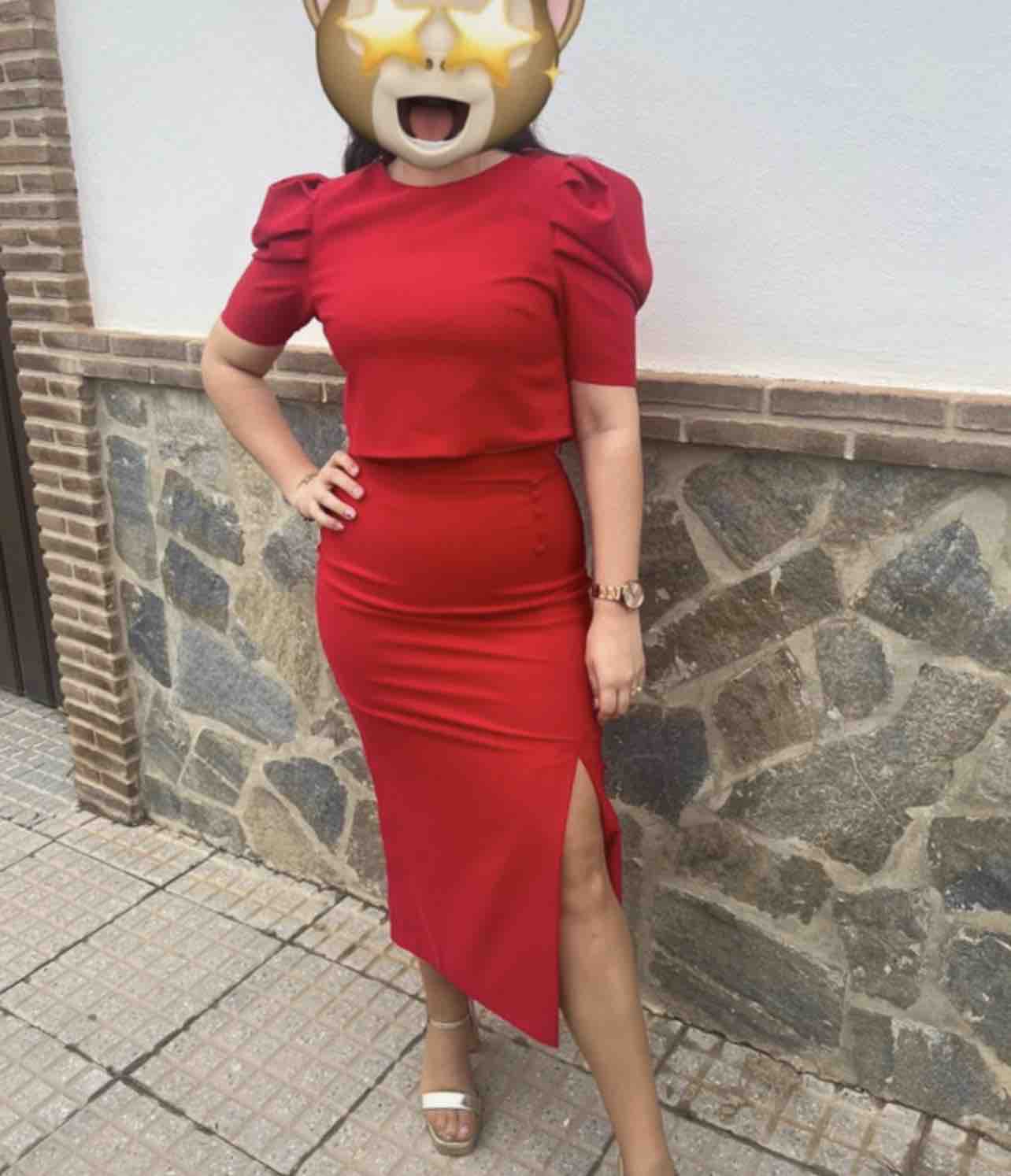 Conjunto dos piezas Cardie Pía Rojo — foto 4 de 4
