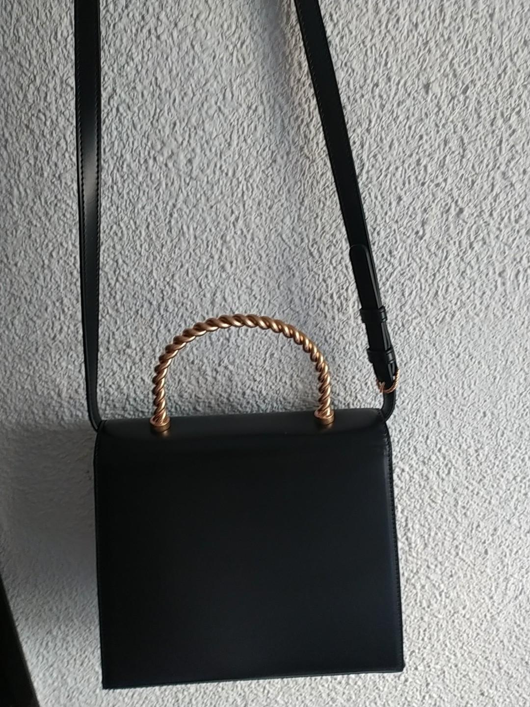 bolso negro con dorado Anna Logh — foto 3 de 4