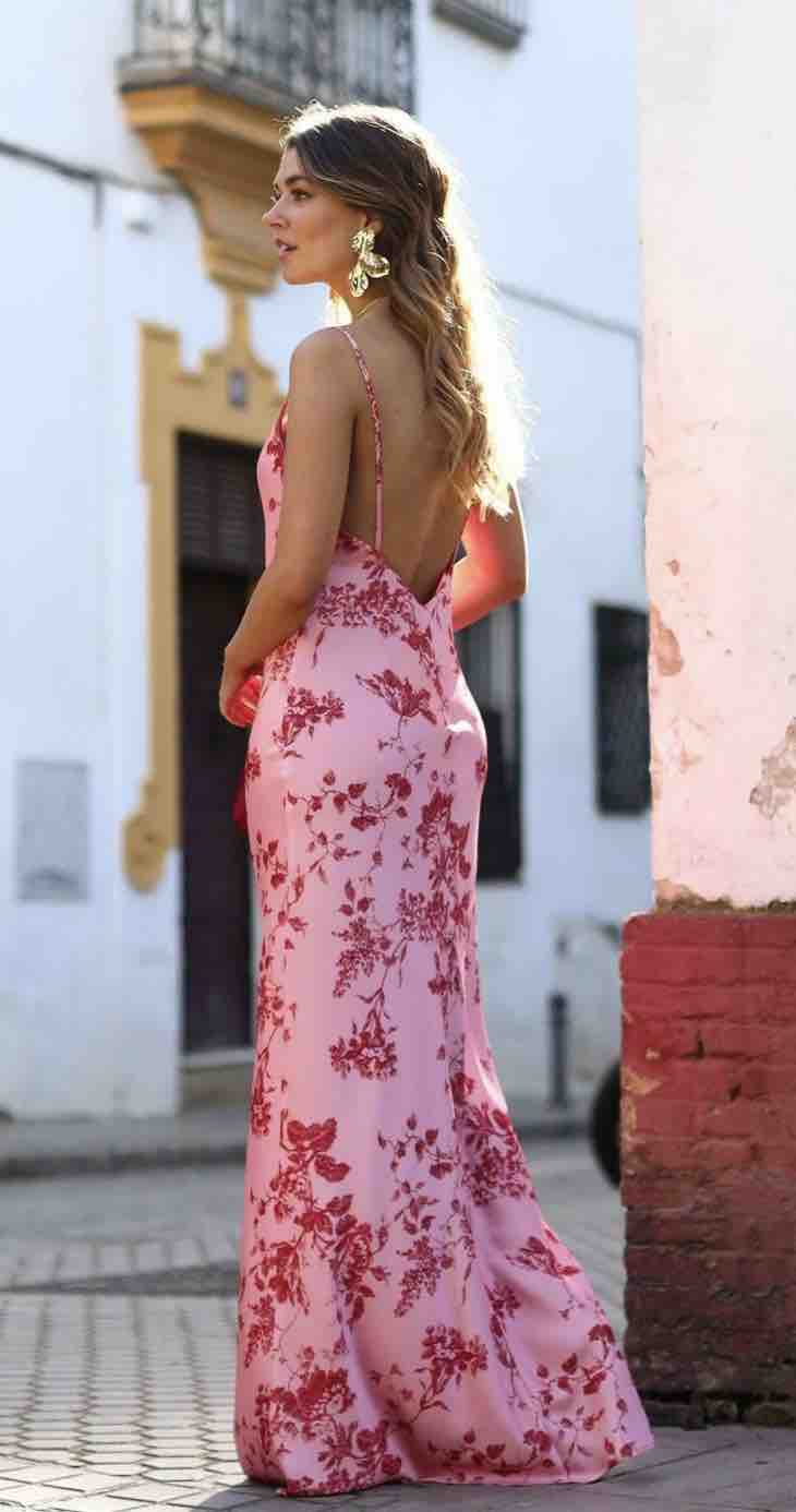Vestido flores rosa, The are — foto 5 de 5