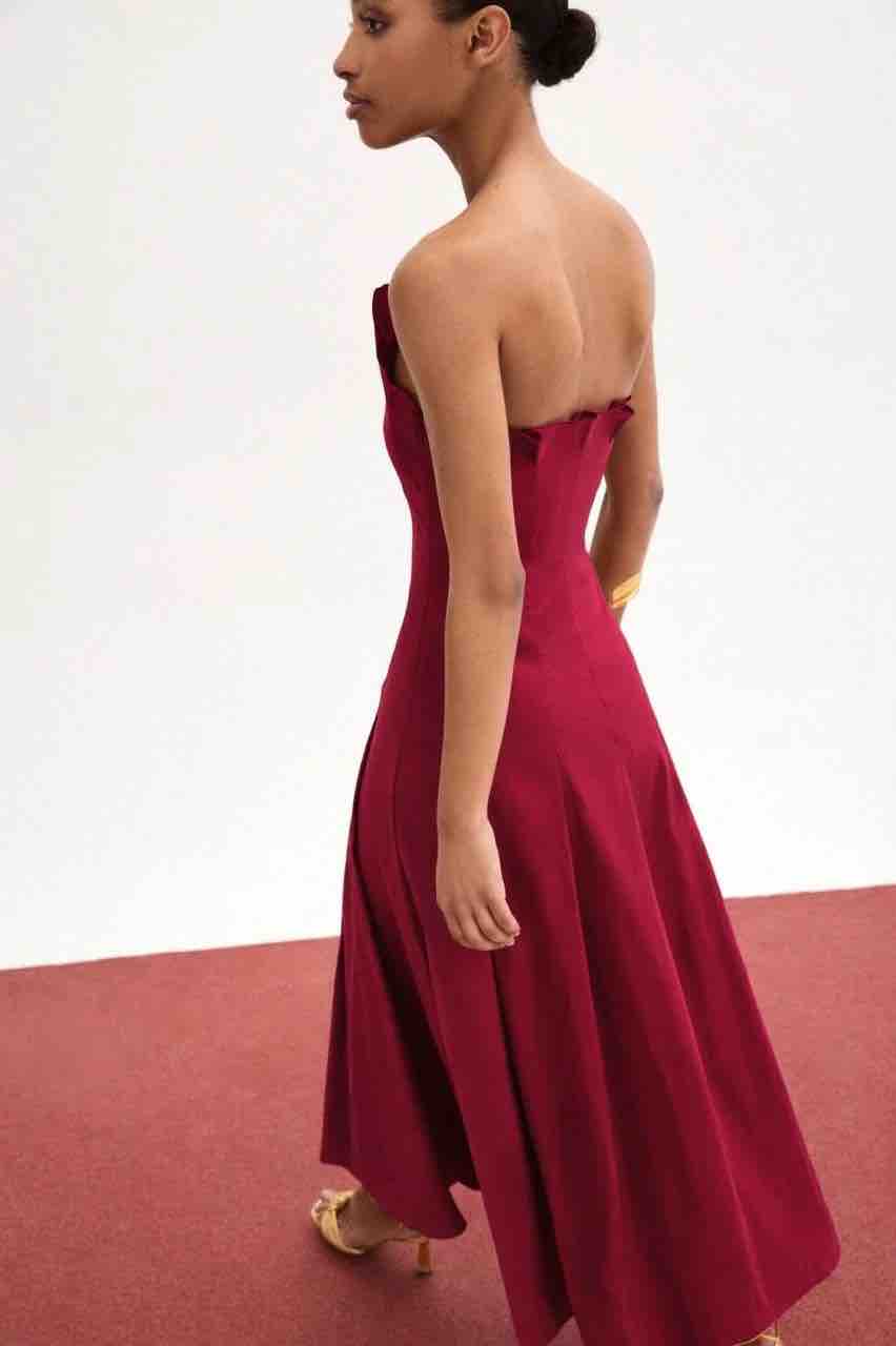 Vestido BIMANI midi cereza — foto 3 de 5