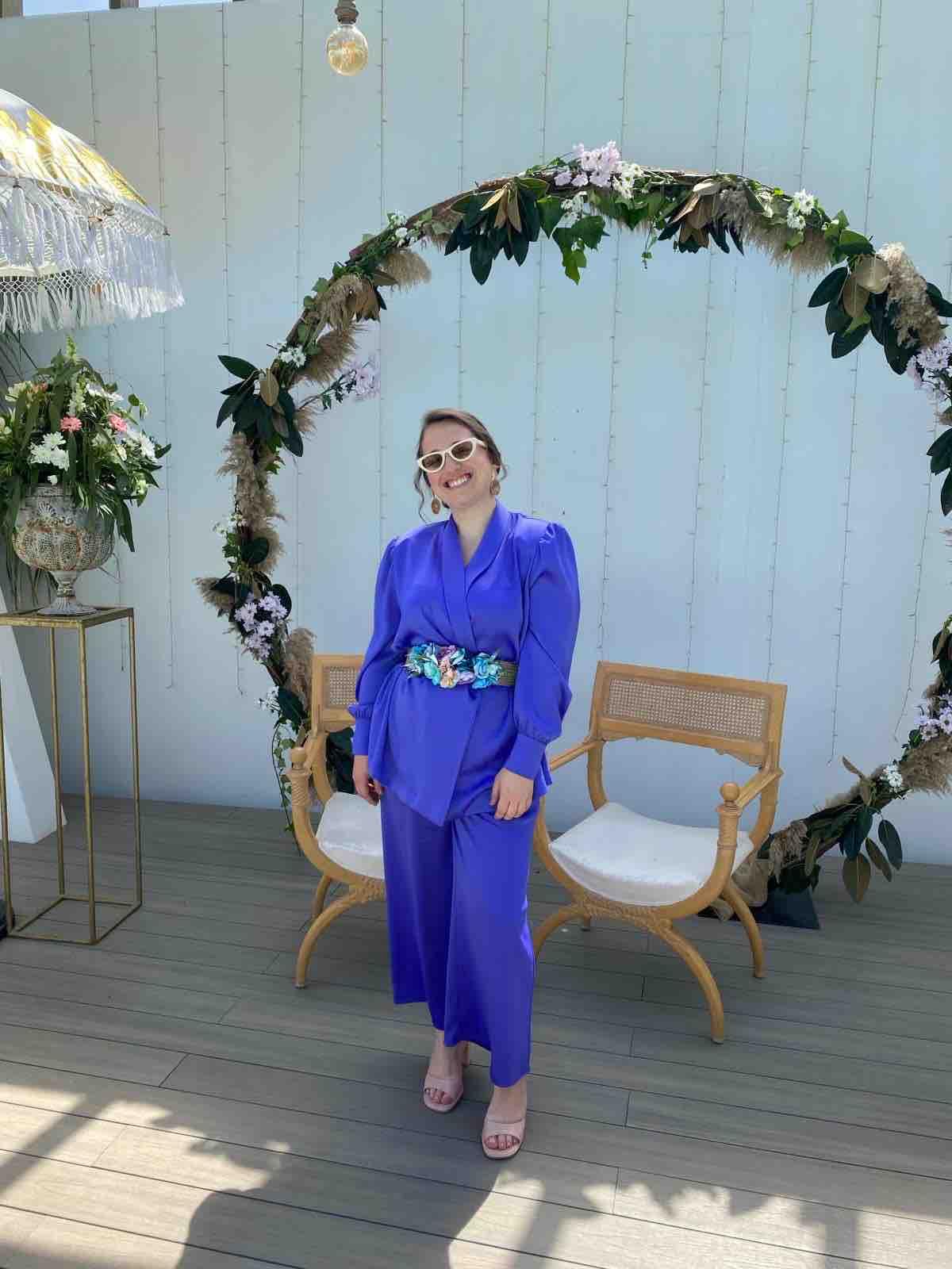 Traje Azul. Tejido muy suave y cómodo. Mariquita Trasquilá — foto 3 de 3