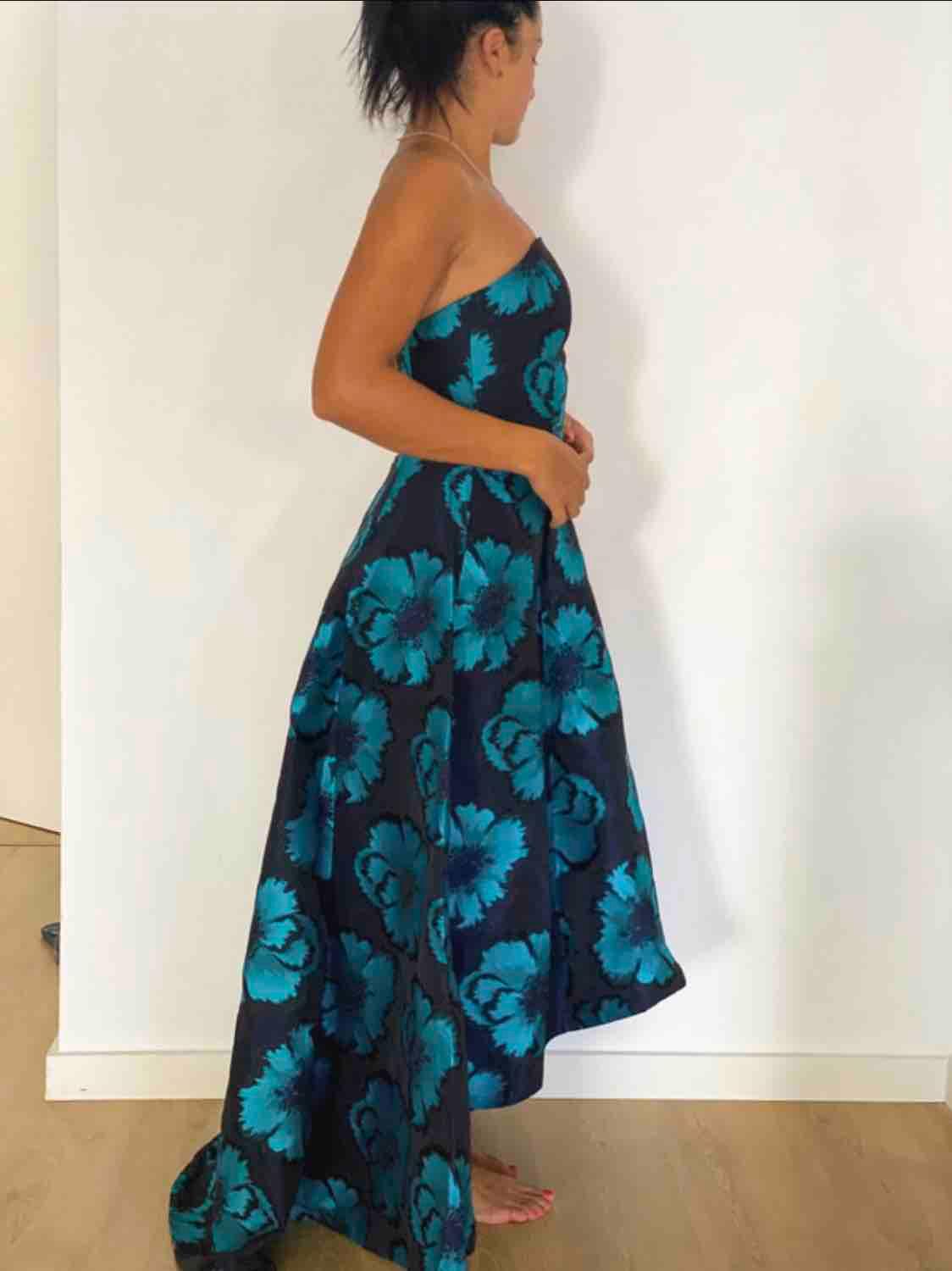 Vestido invitada azul Javier Simorra — foto 3 de 5