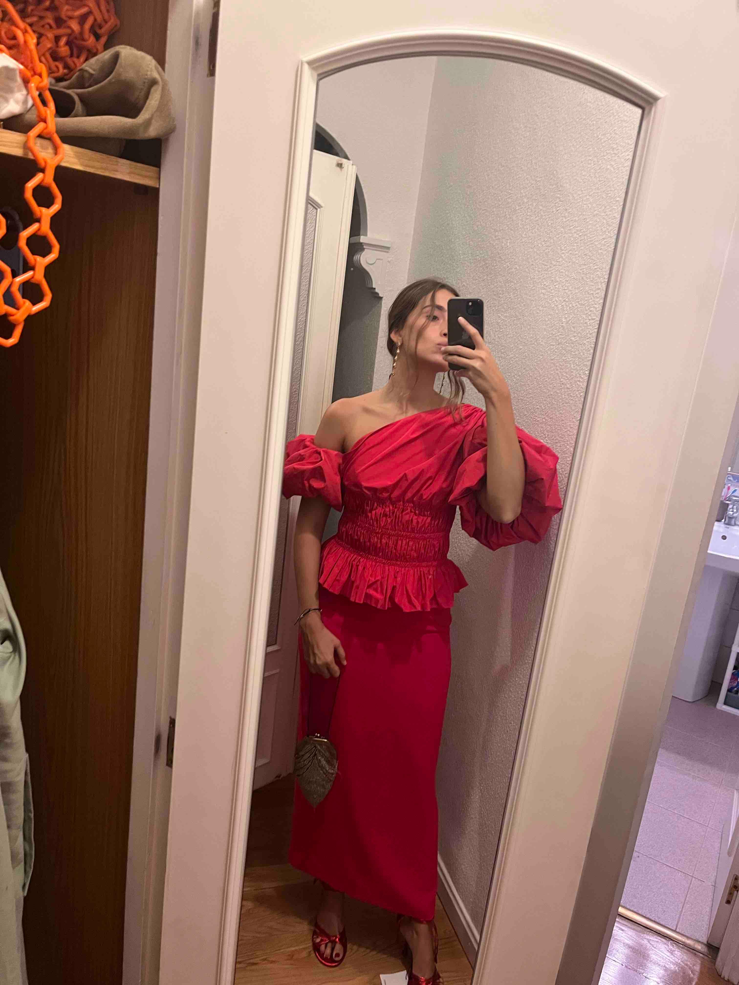 Vestido rojo REDONDO BRAND — foto 2 de 5