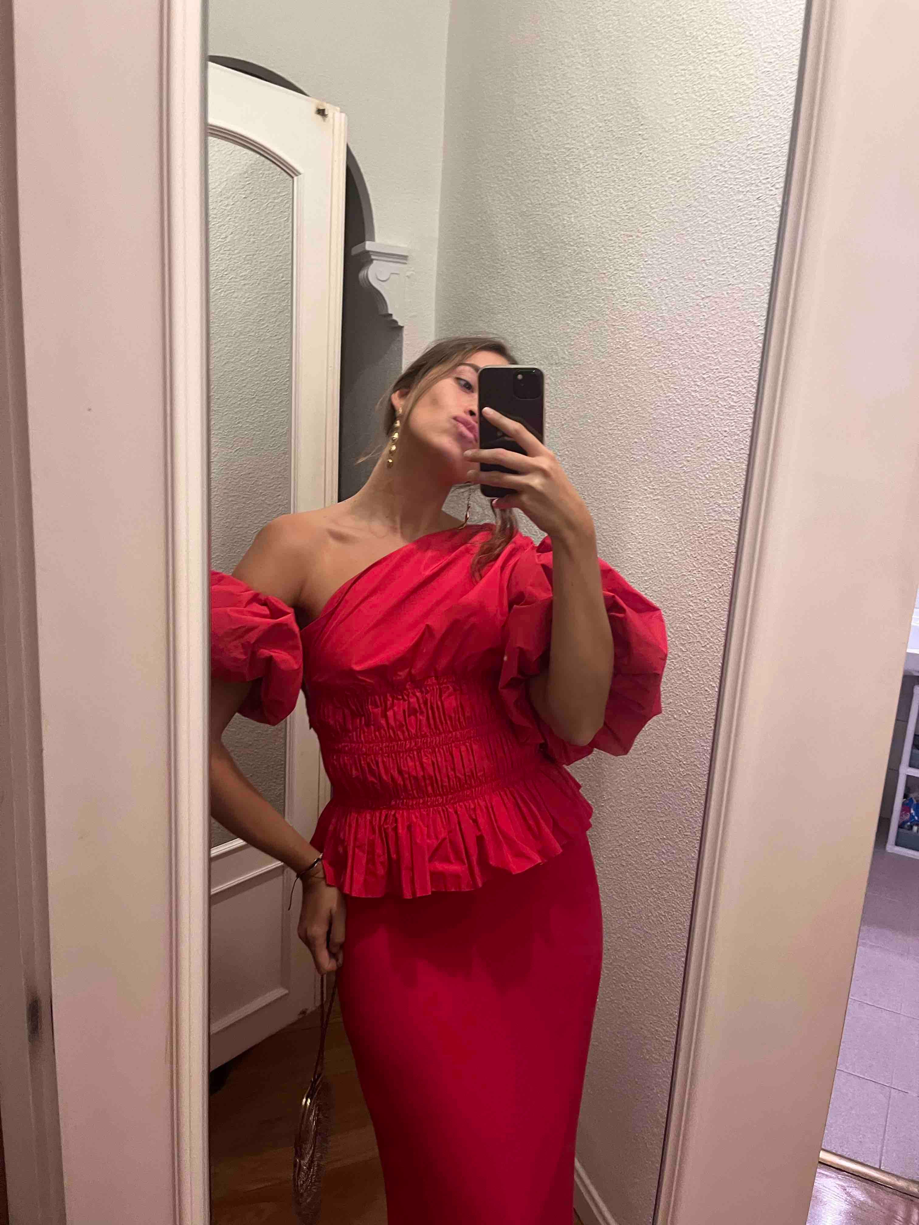 Vestido rojo REDONDO BRAND — foto 4 de 5
