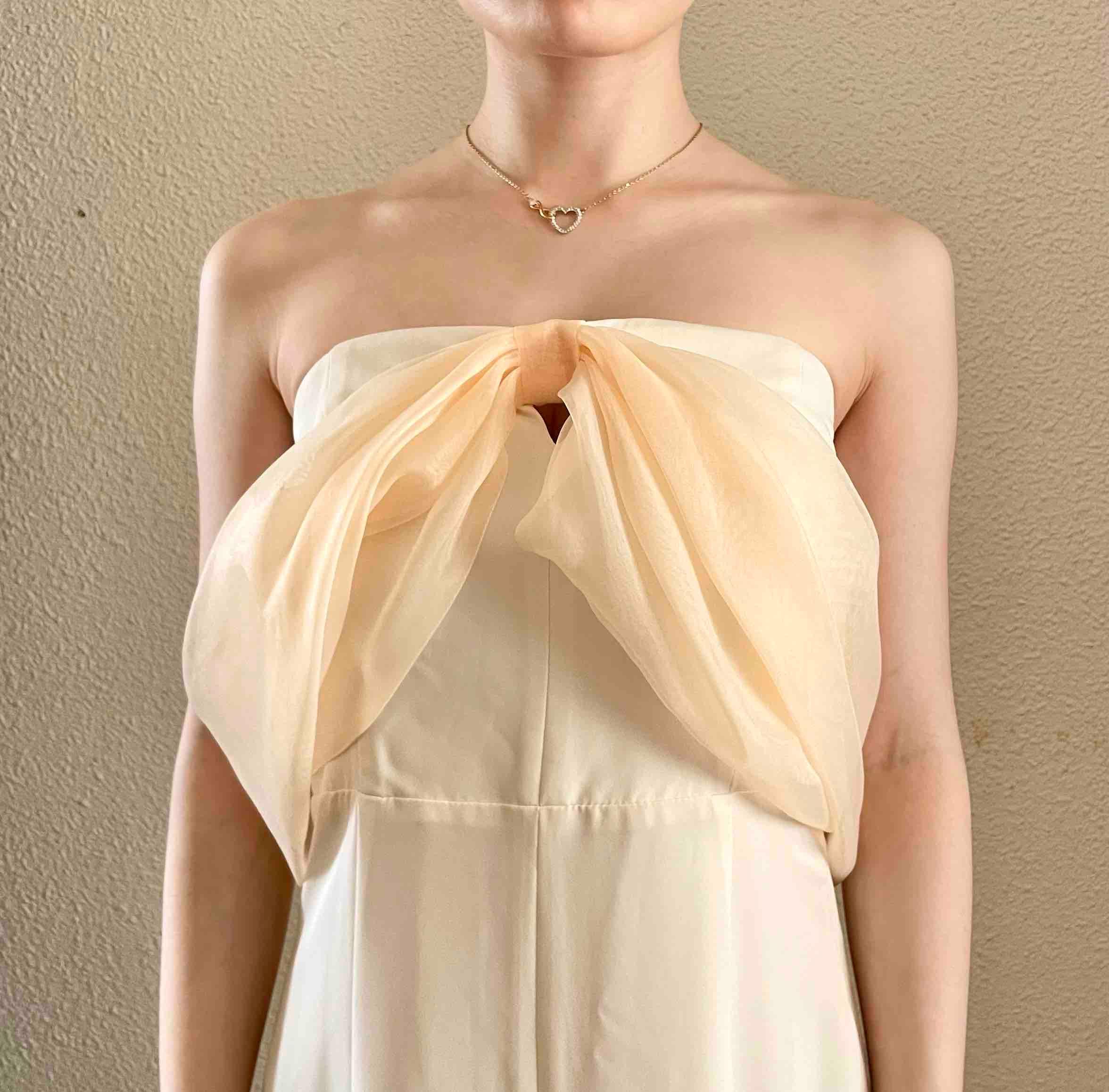 Vestido Clarisse BIMANI blanco — foto 3 de 5
