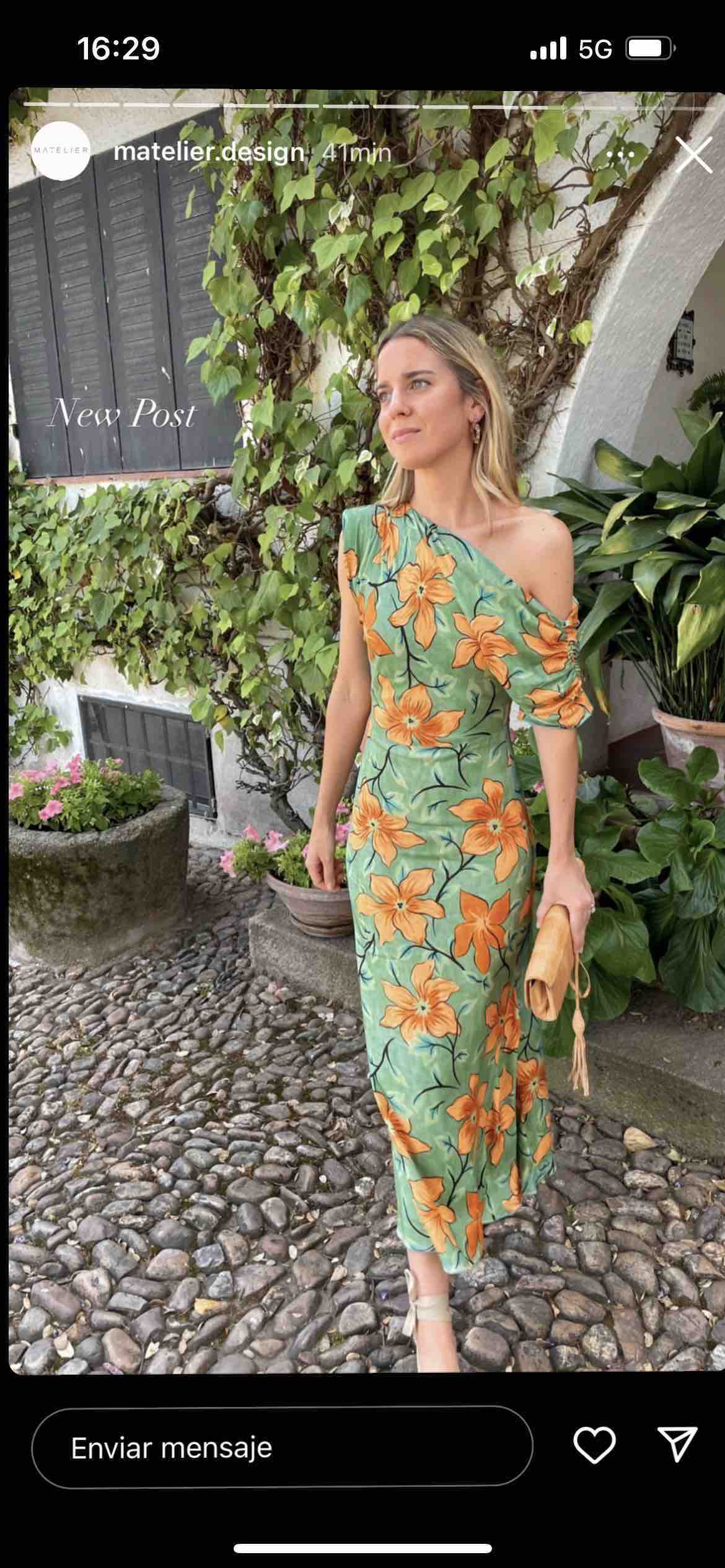 Vestido estampado de Matelier — foto 3 de 3