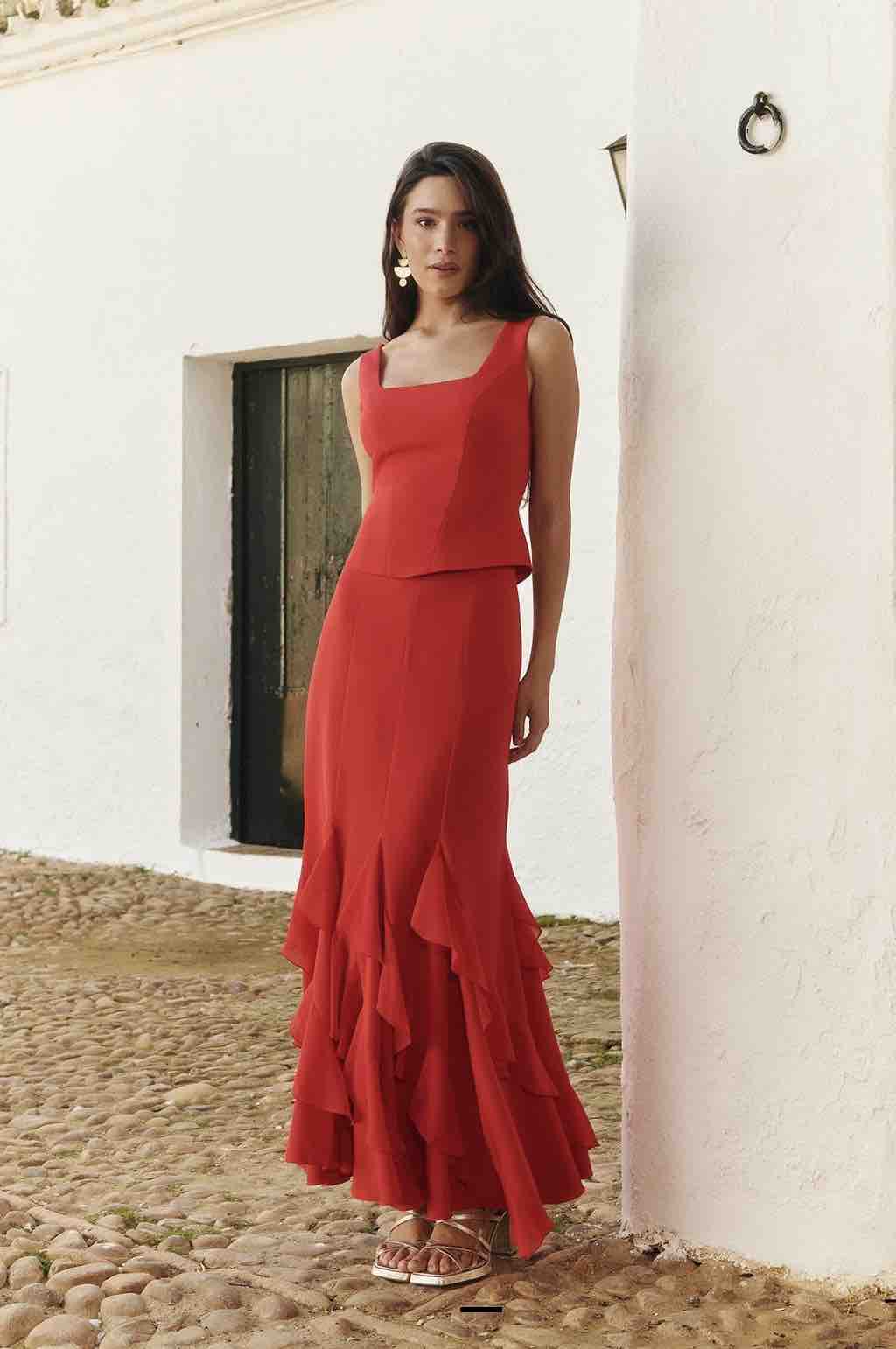 Conjunto Samara rojo Miphai — foto 2 de 5
