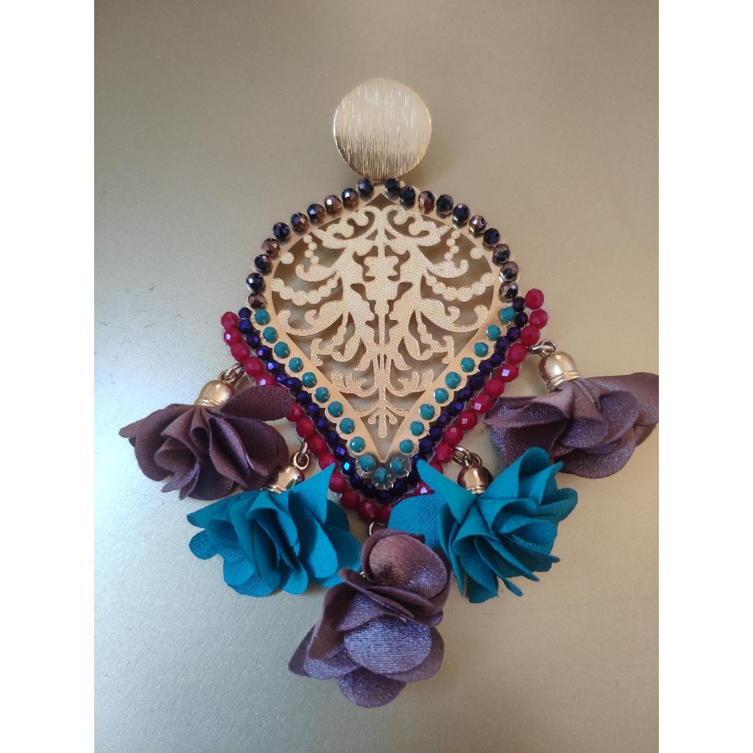 Pendientes oro artesanales Saheima SAHEIMA JOYAS — foto 4 de 4
