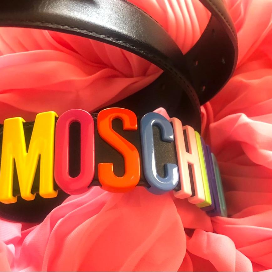 Cinturón con LOGO colores Moschino — foto 3 de 4