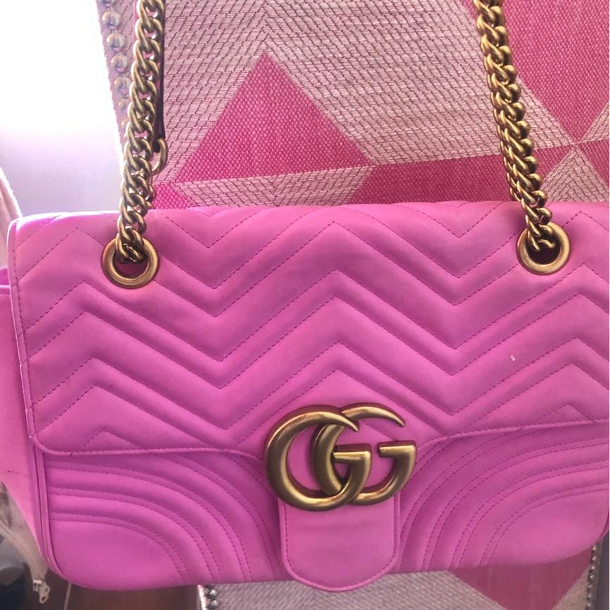 BOLSO con CADENA de GUCCI fucsia — foto 1 de 4