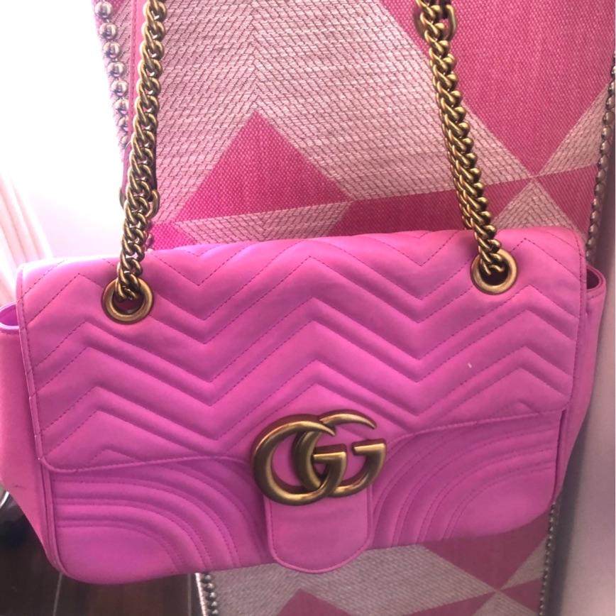 BOLSO con CADENA de GUCCI fucsia — foto 2 de 4