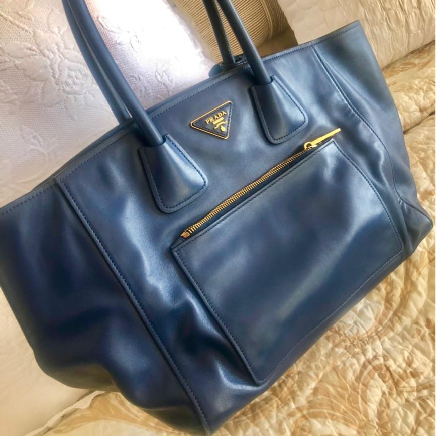 Bolso AZUL aciano de PRADA — foto 1 de 3