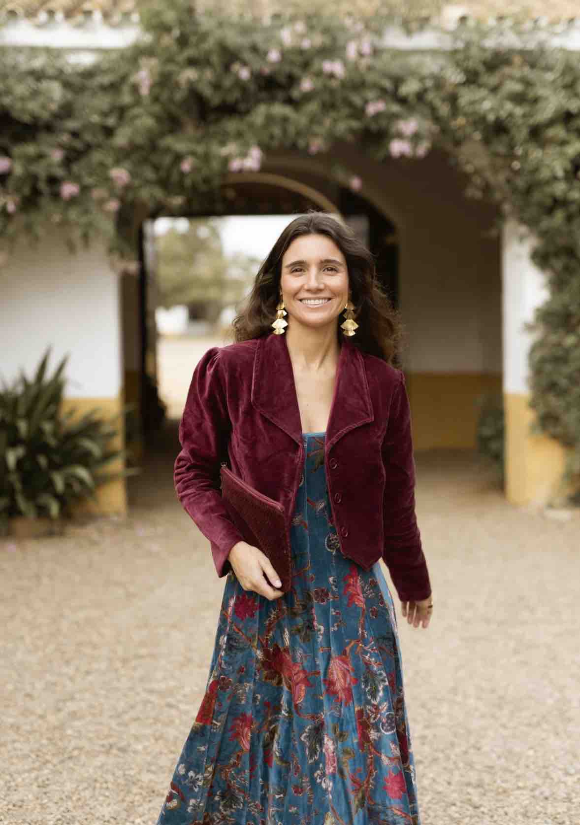 Vestido Esedetres azul, talla M, en alquiler — foto 3 de 3