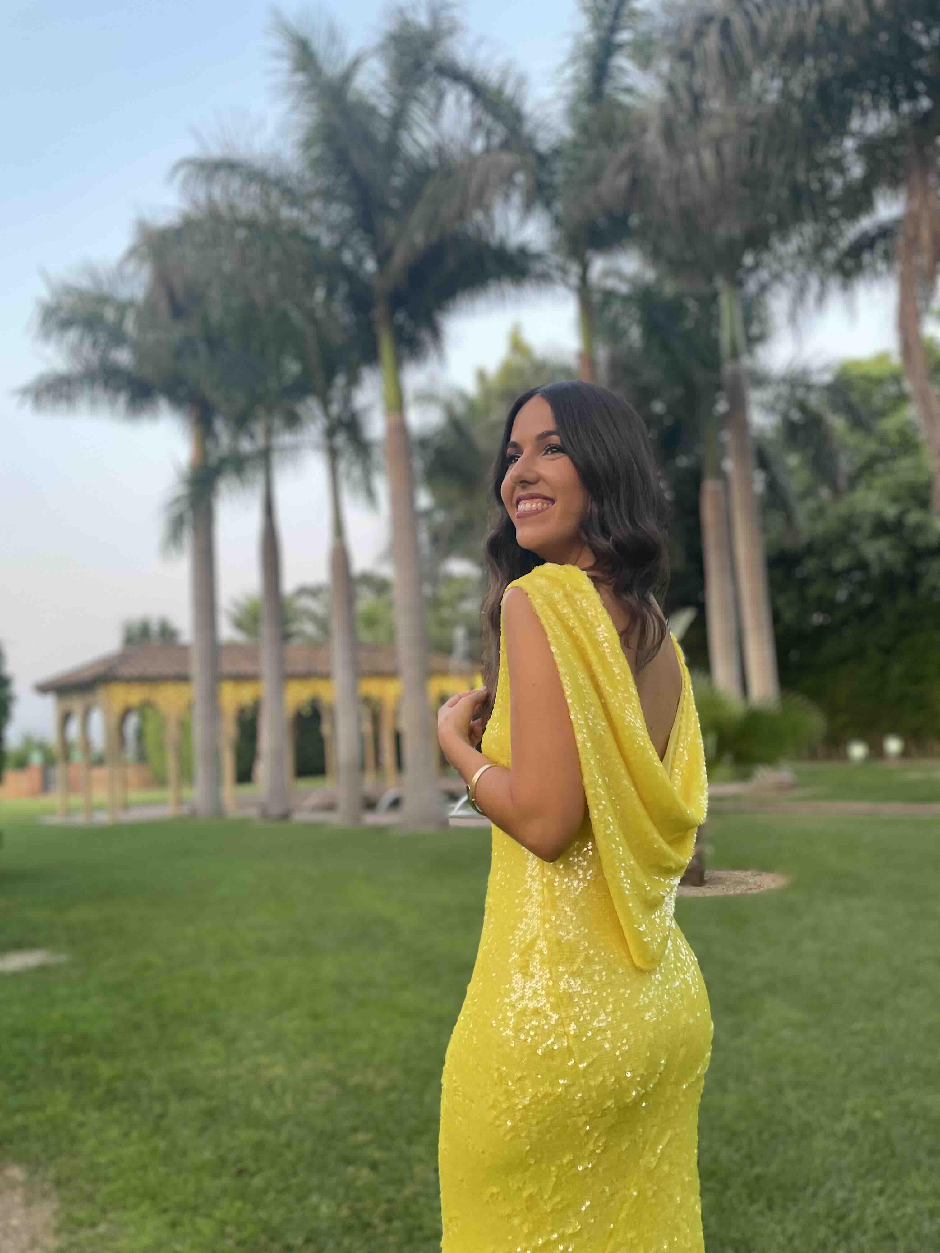 Vestido midi lentejuelas Purificación García — foto 2 de 6