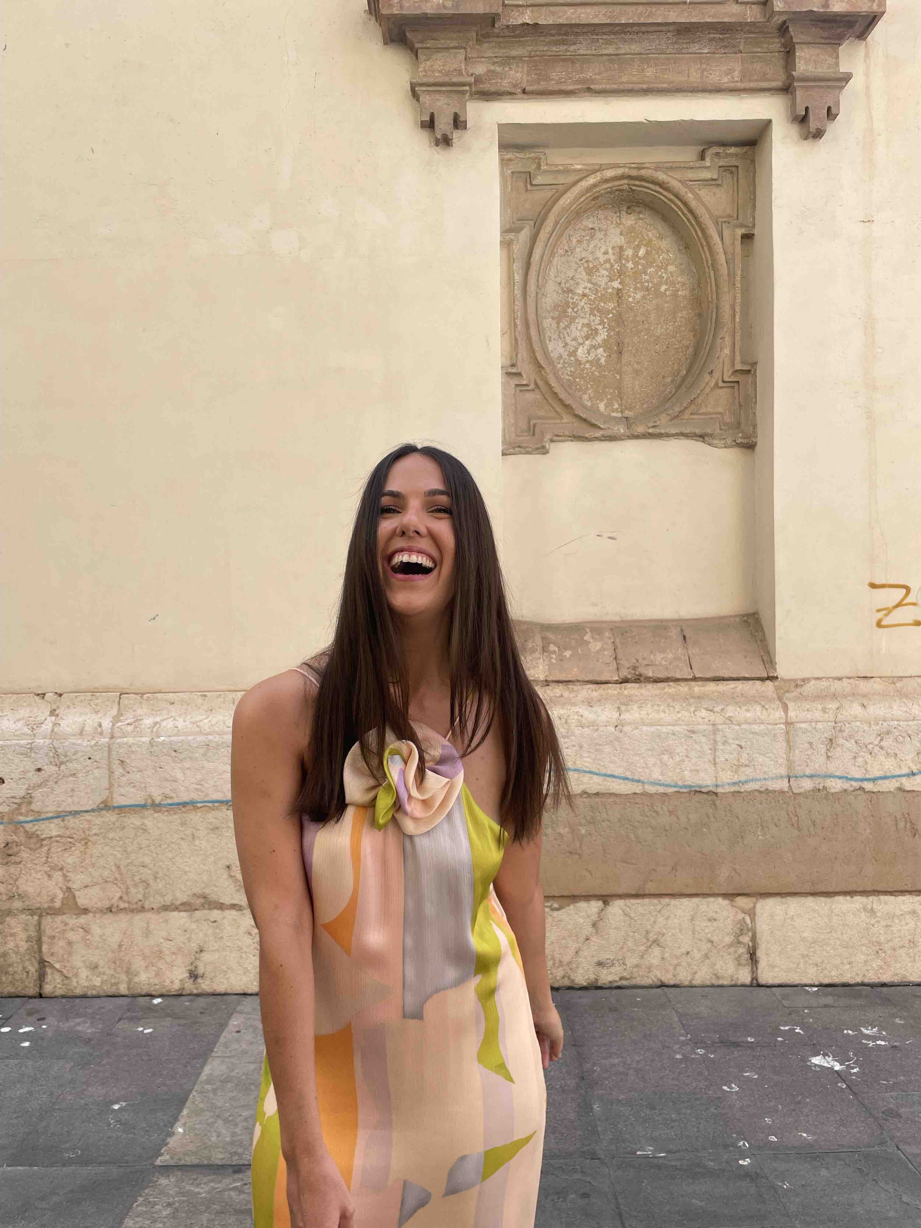 Vestido estampado flor TFP by Tamara Falcó — foto 2 de 4