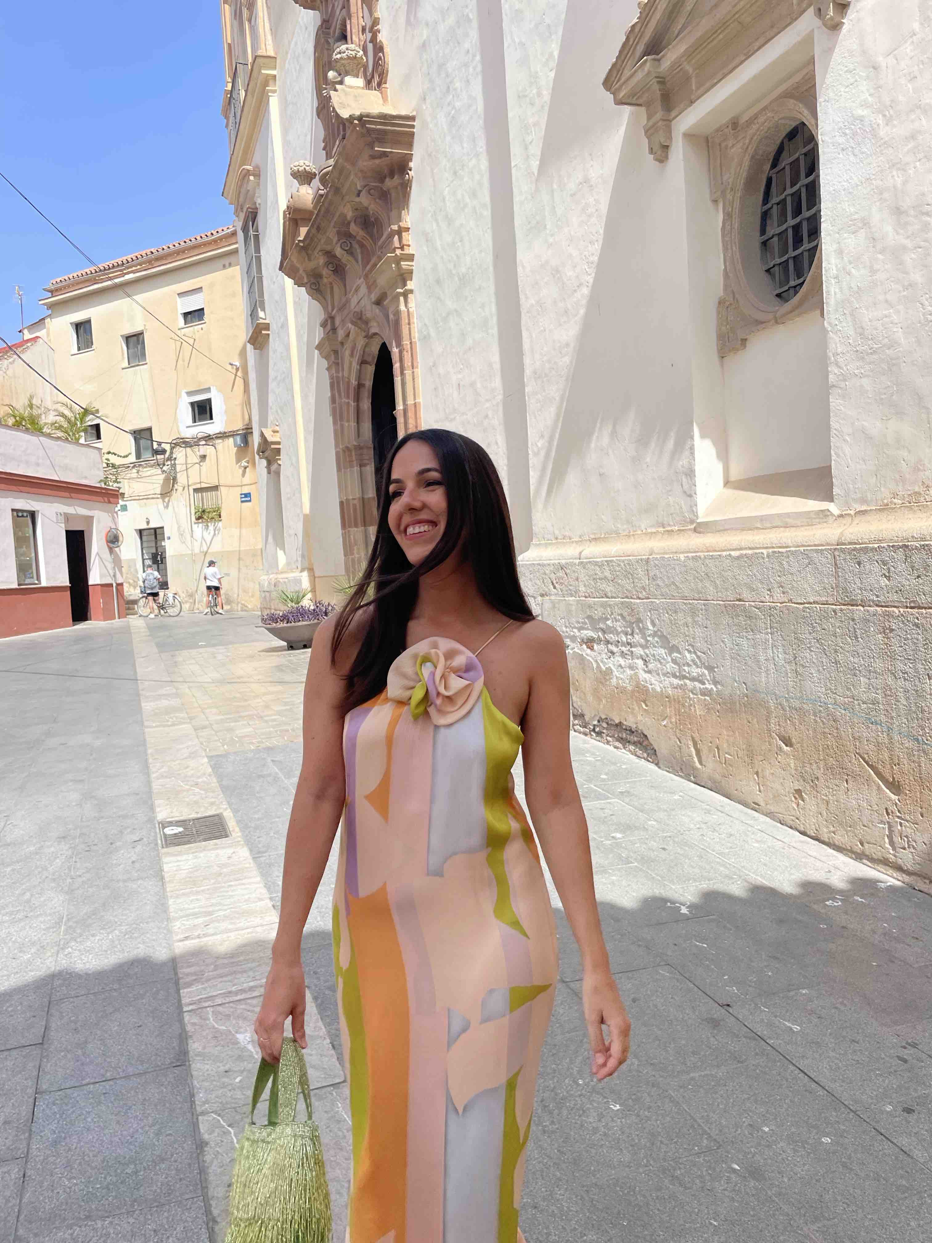 Vestido estampado flor TFP by Tamara Falcó — foto 3 de 4