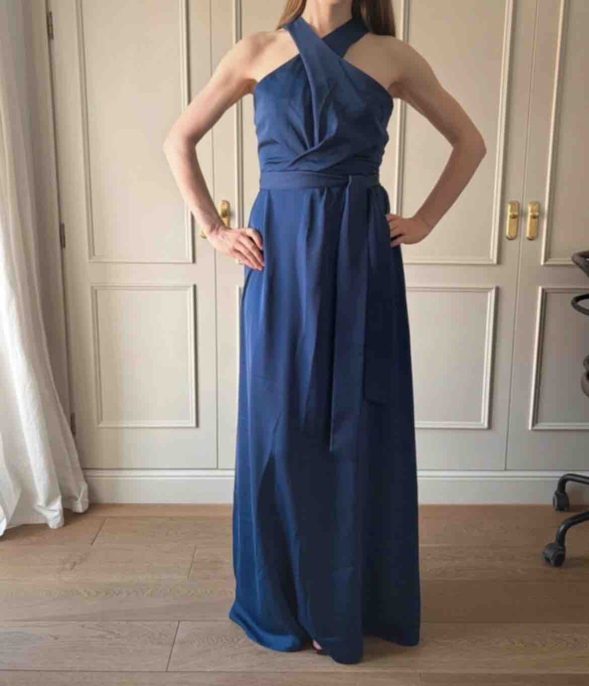 Vestido azul de Adolfo Domínguez — foto 1 de 5
