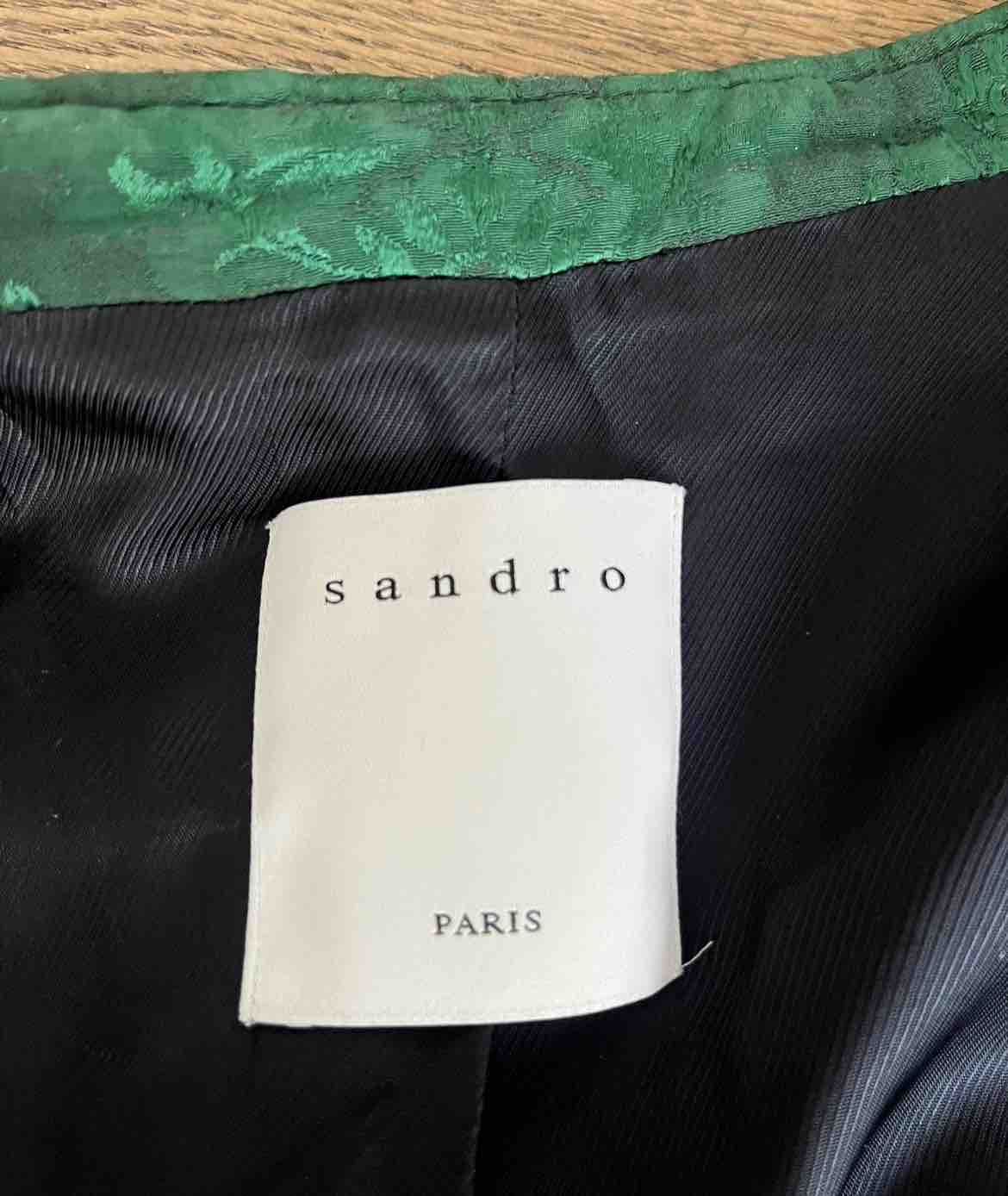 Green Sandro suit — foto 4 de 5