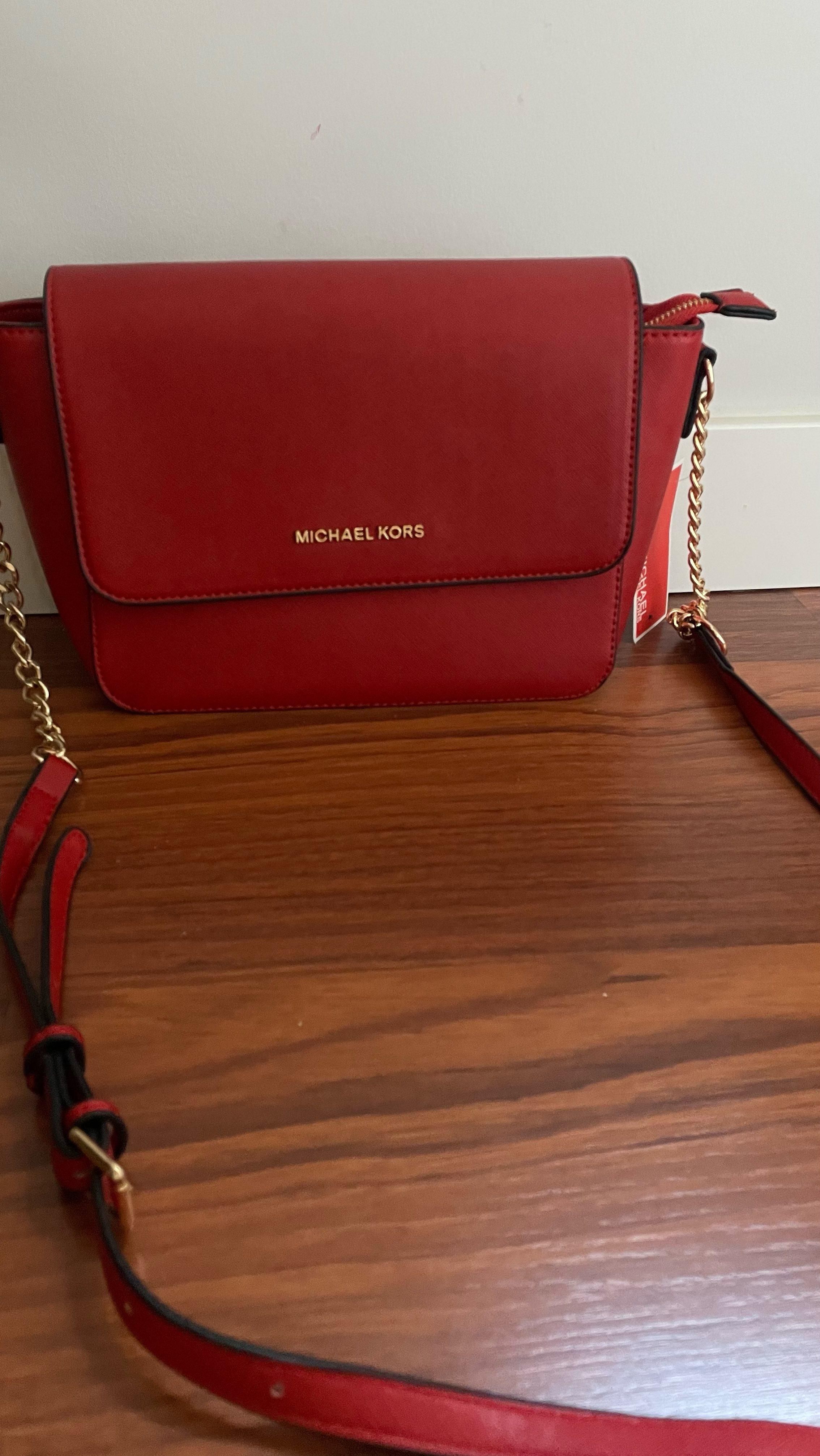 bolso Michael Kors rojo — foto 4 de 5