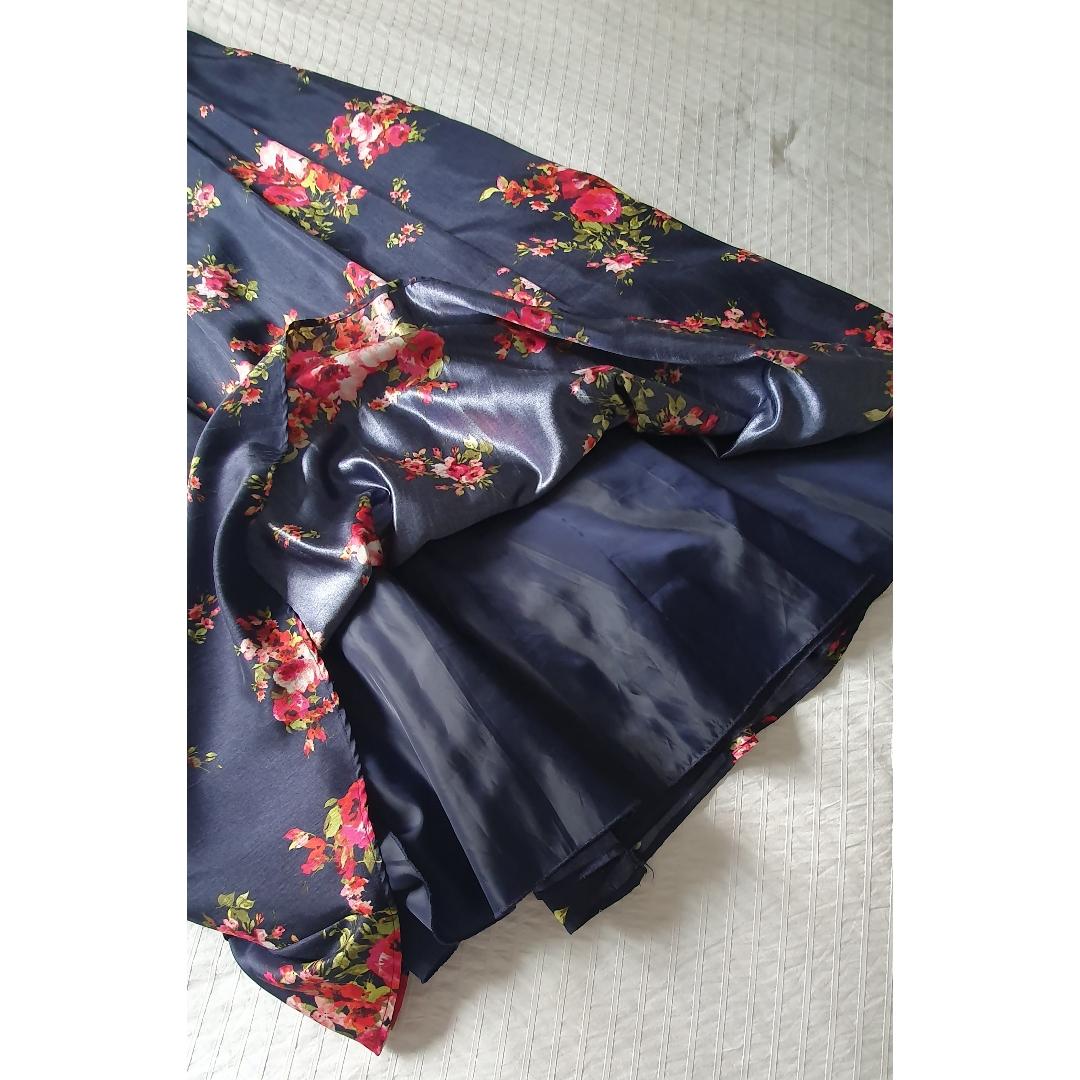 Conjunto estampado falda larga y crop top Fórmula Joven — foto 6 de 6