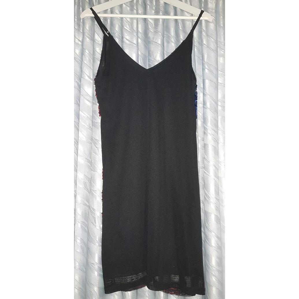 Vestido Fiesta Bandera de Estados Unidos.Diseñador Roberto Piazza .No hay 2 vestido iguales. — foto 2 de 5
