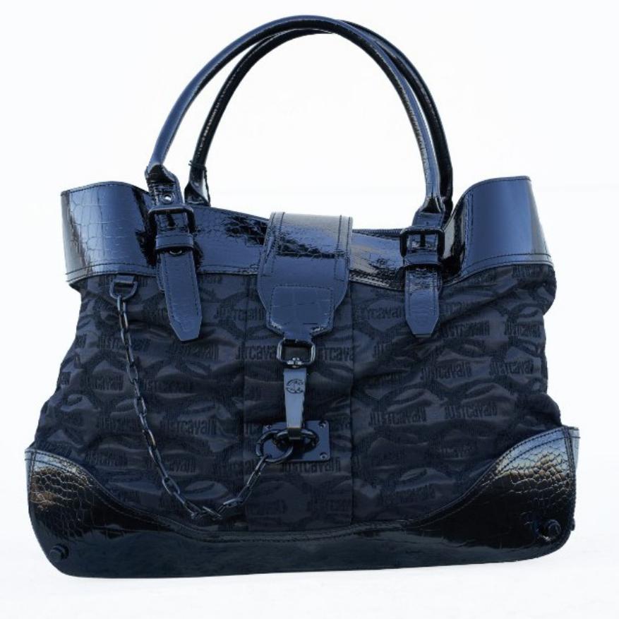 Bolso Negro Just Cavalli de Gran Capacidad — foto 1 de 6