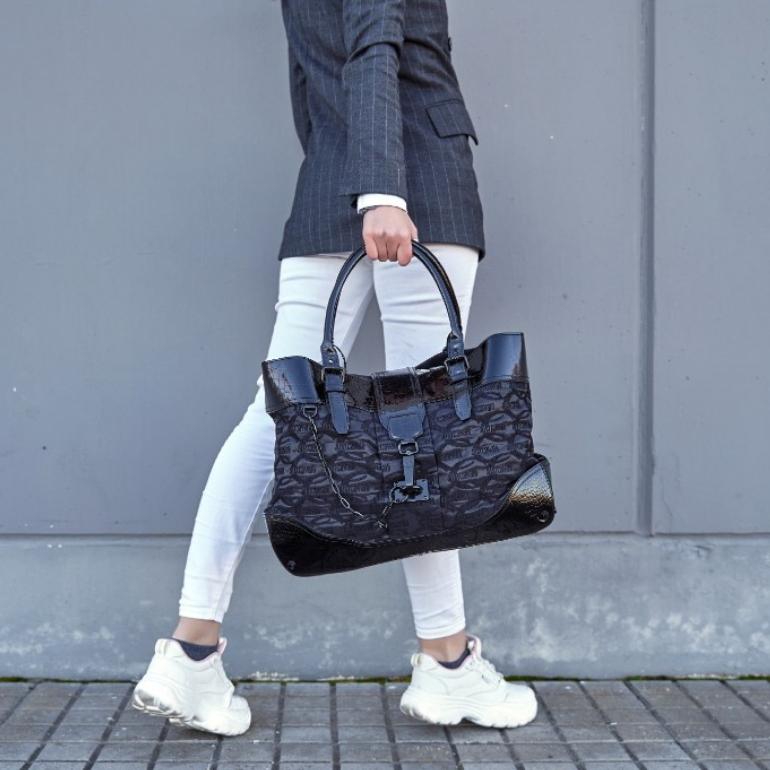 Bolso Negro Just Cavalli de Gran Capacidad — foto 6 de 6
