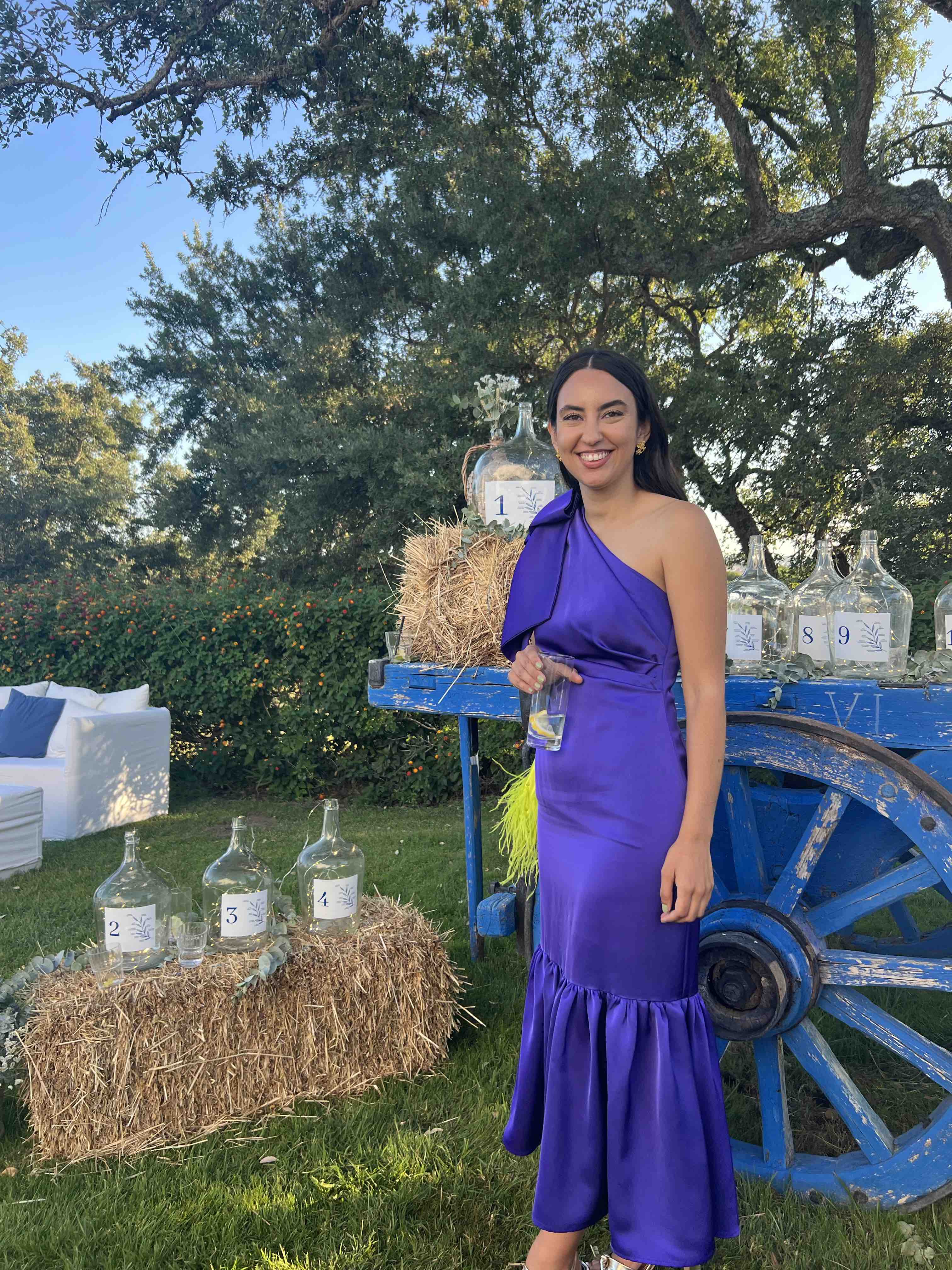 Vestido morado Aryentto — foto 1 de 3